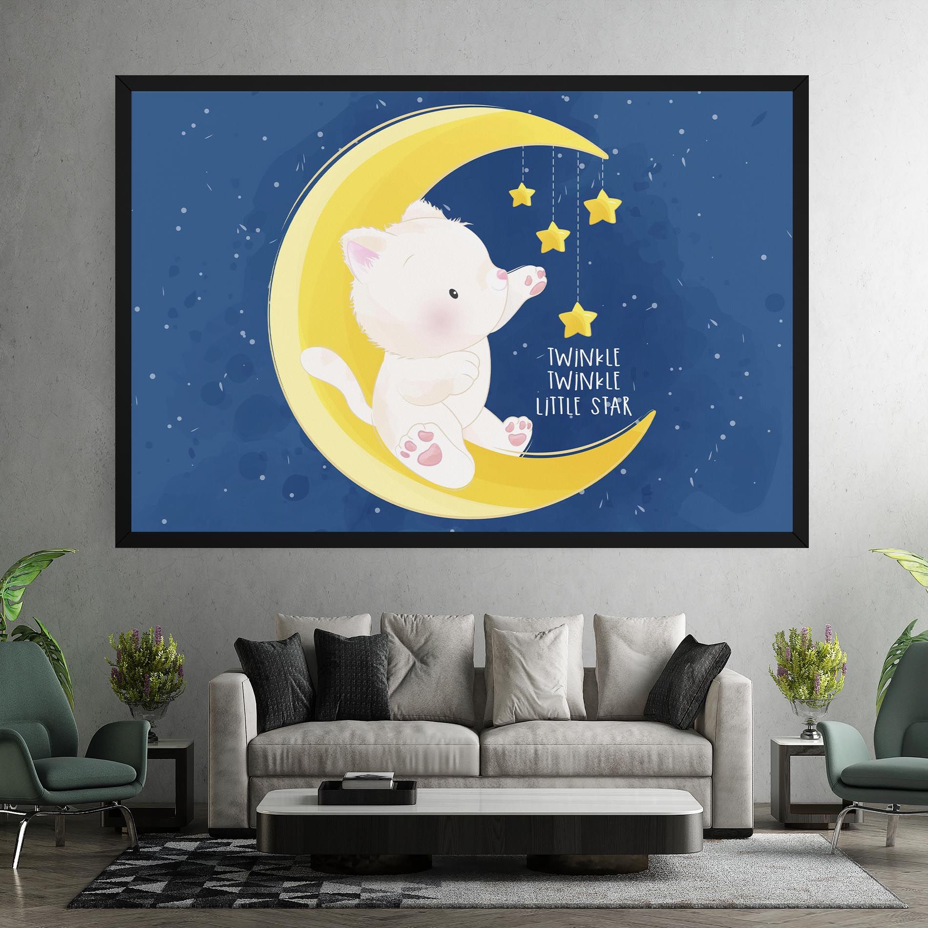 Cat Moon Star mockup 7