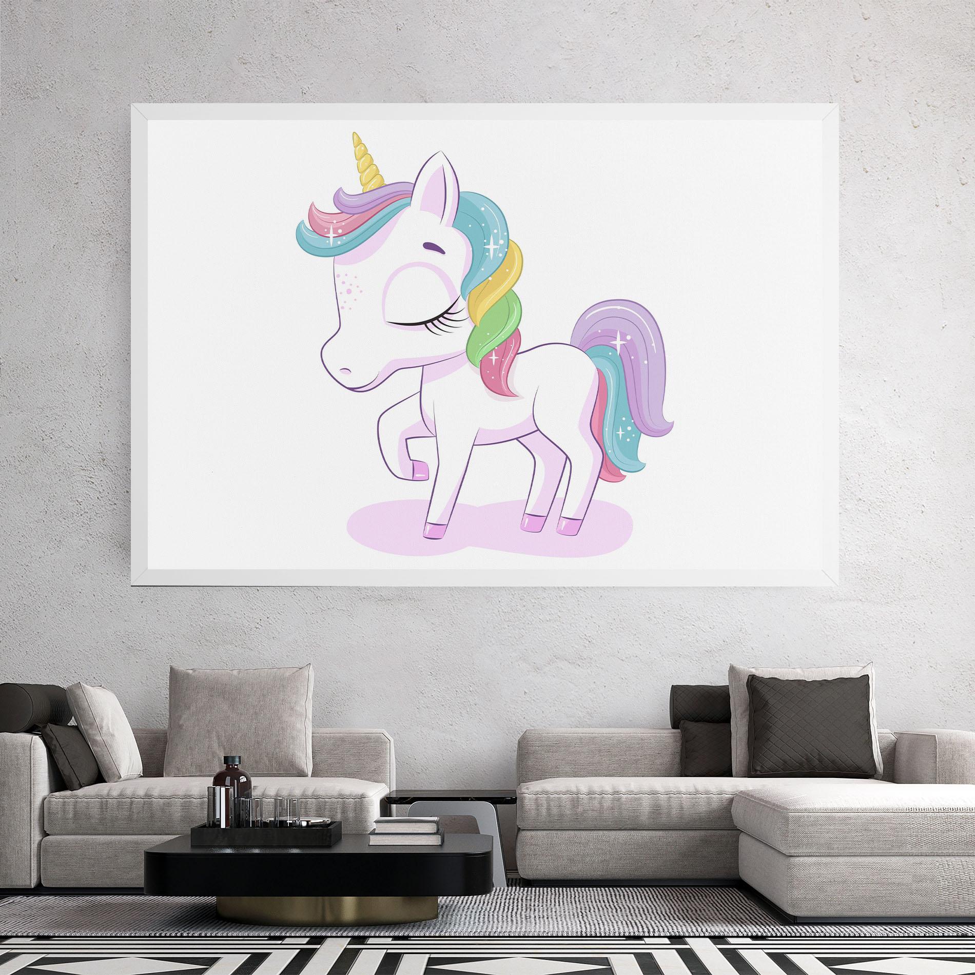 Vászonkép Unicorn mockup 2