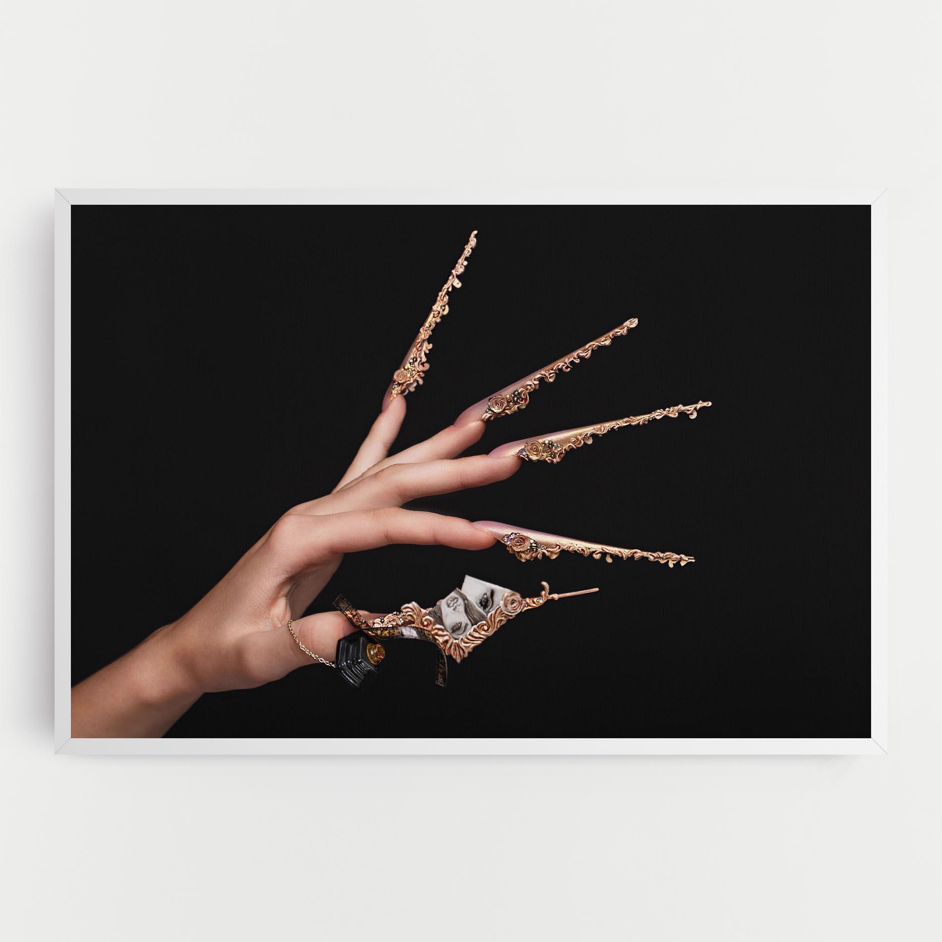 Vászonkép Creative Manicure mockup 0