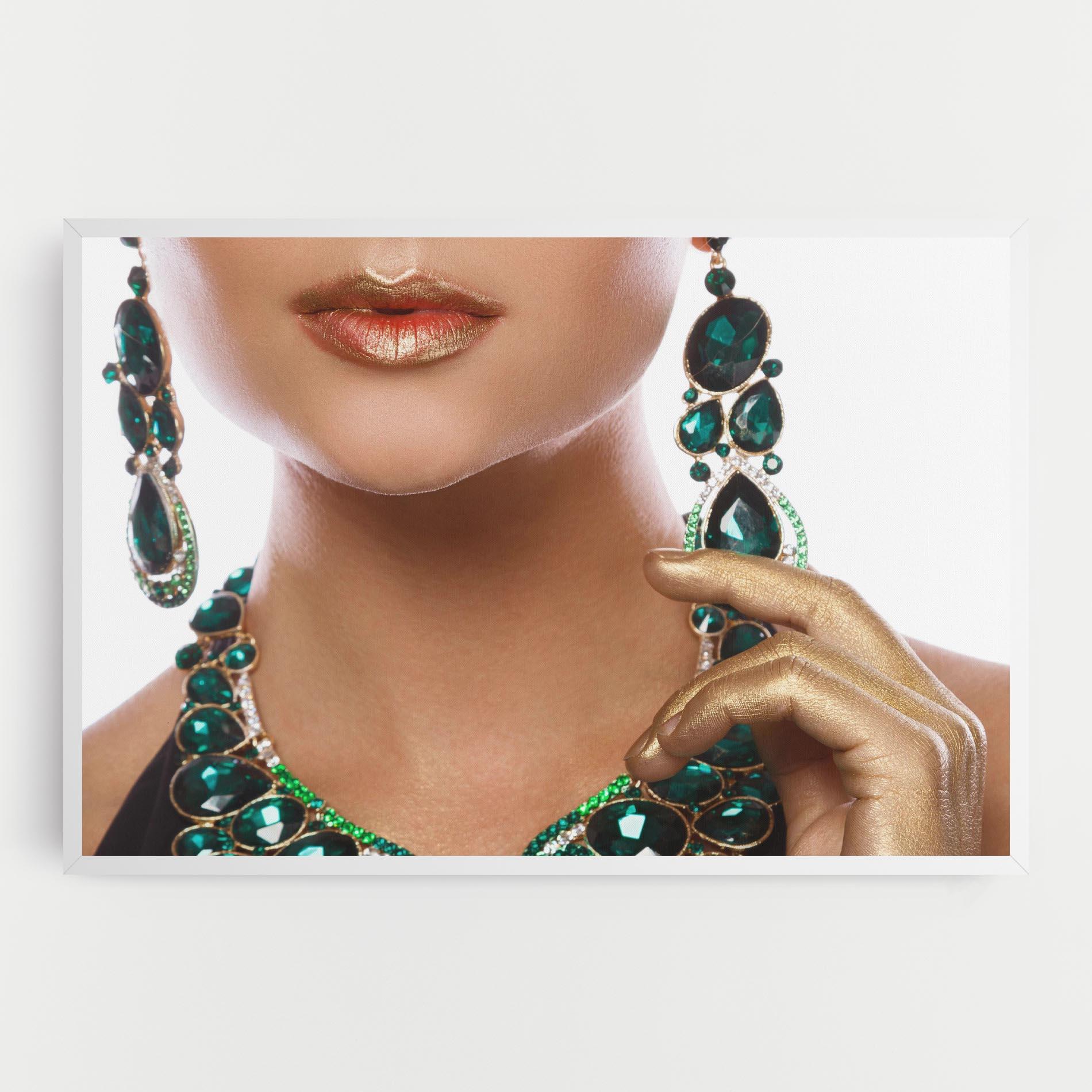 Vászonkép Green Accessory mockup 0