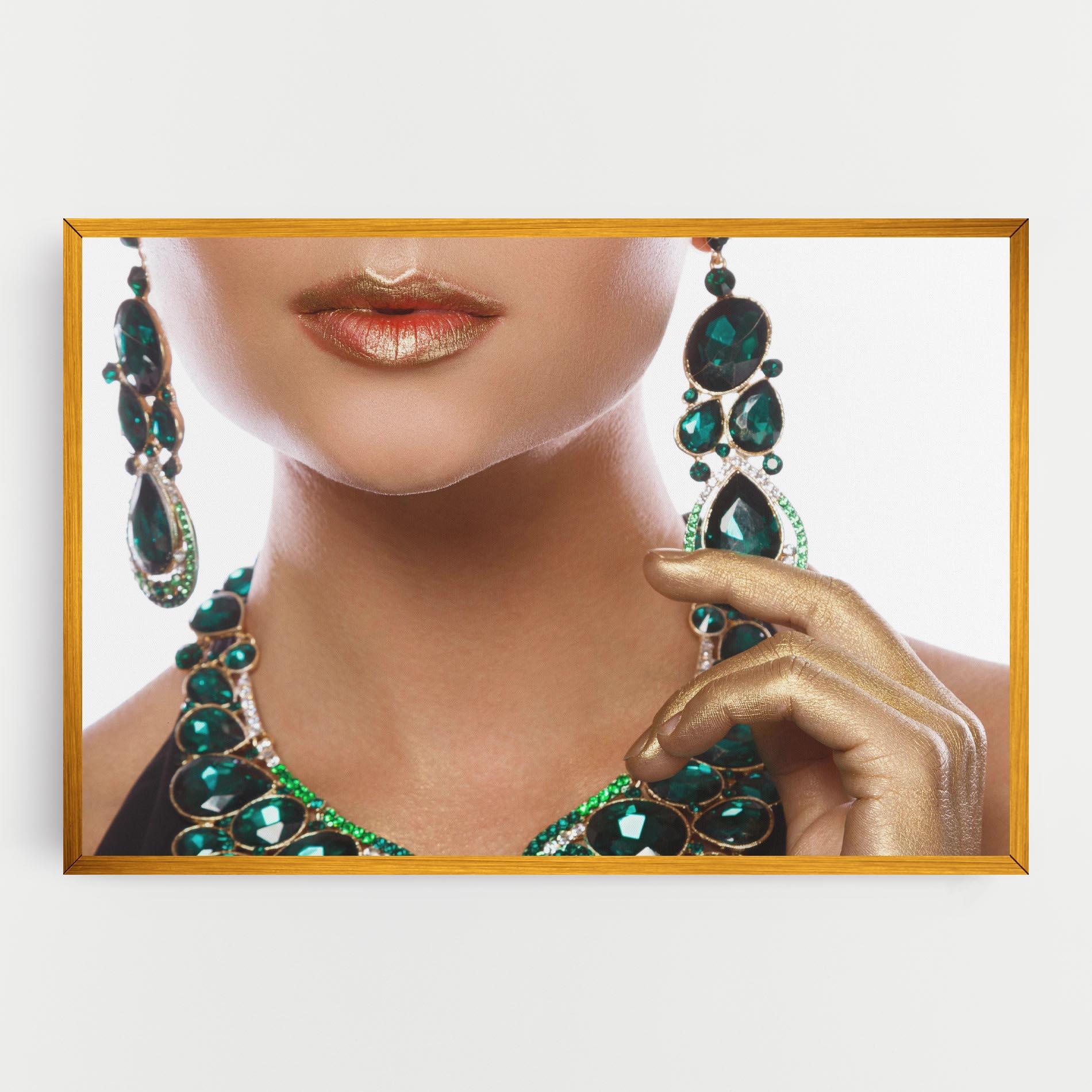 Vászonkép Green Accessory mockup 0