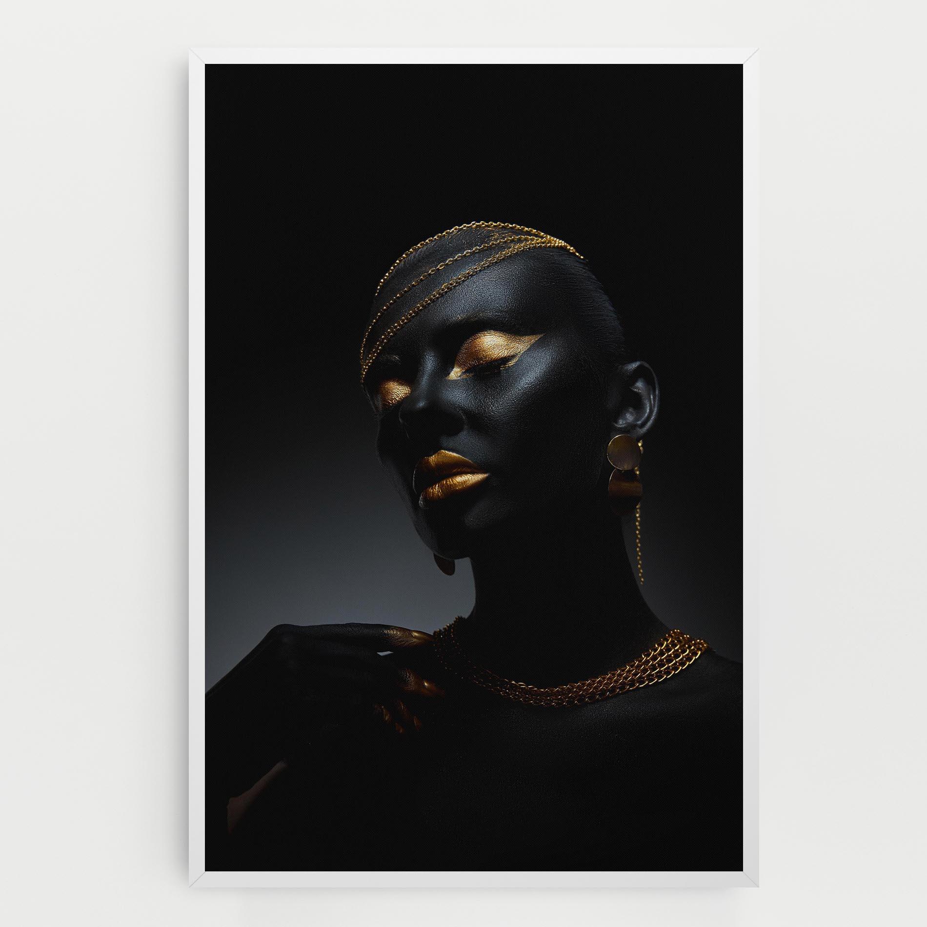 Vászonkép Beauty Gold mockup 0