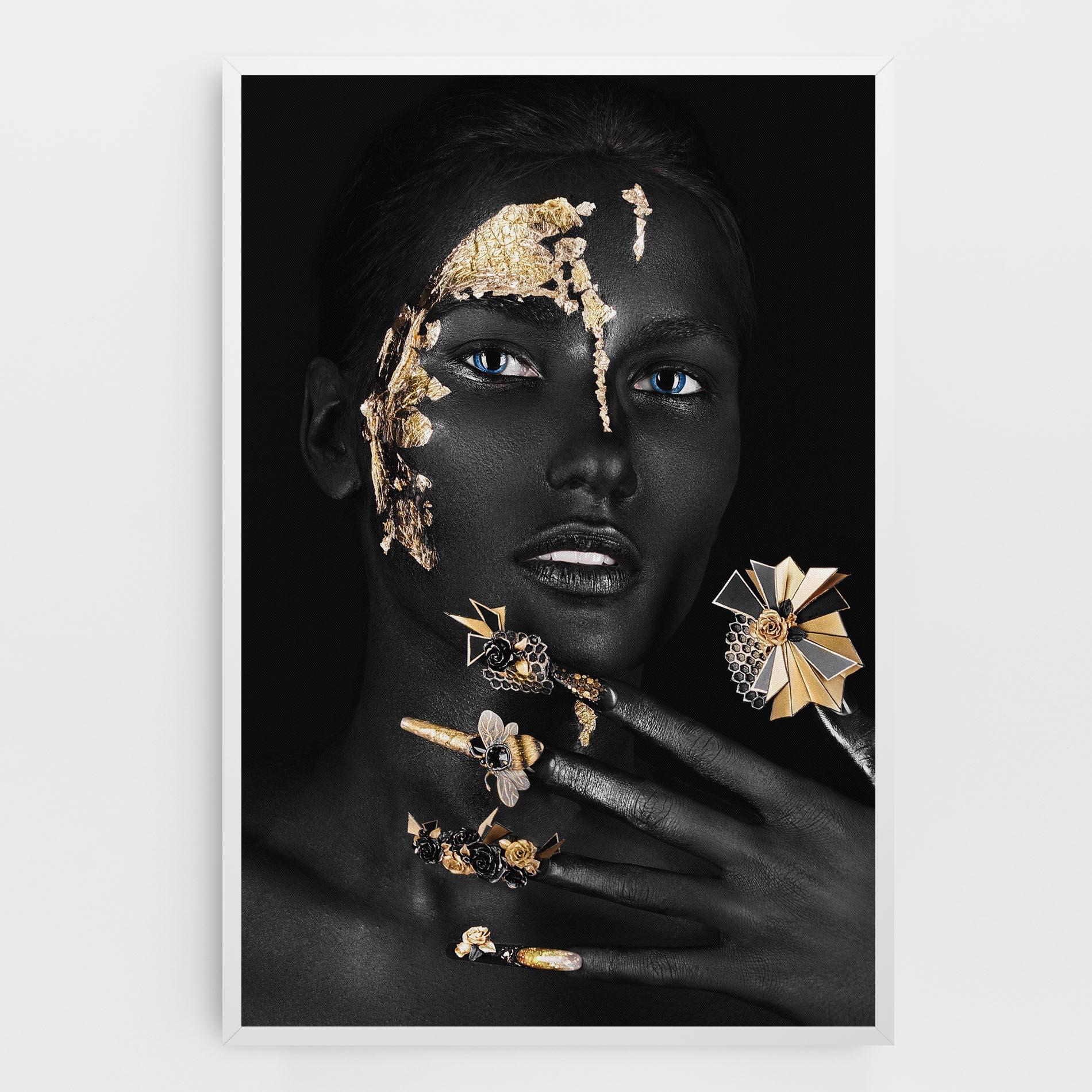 Vászonkép Black Art Makeup mockup 0