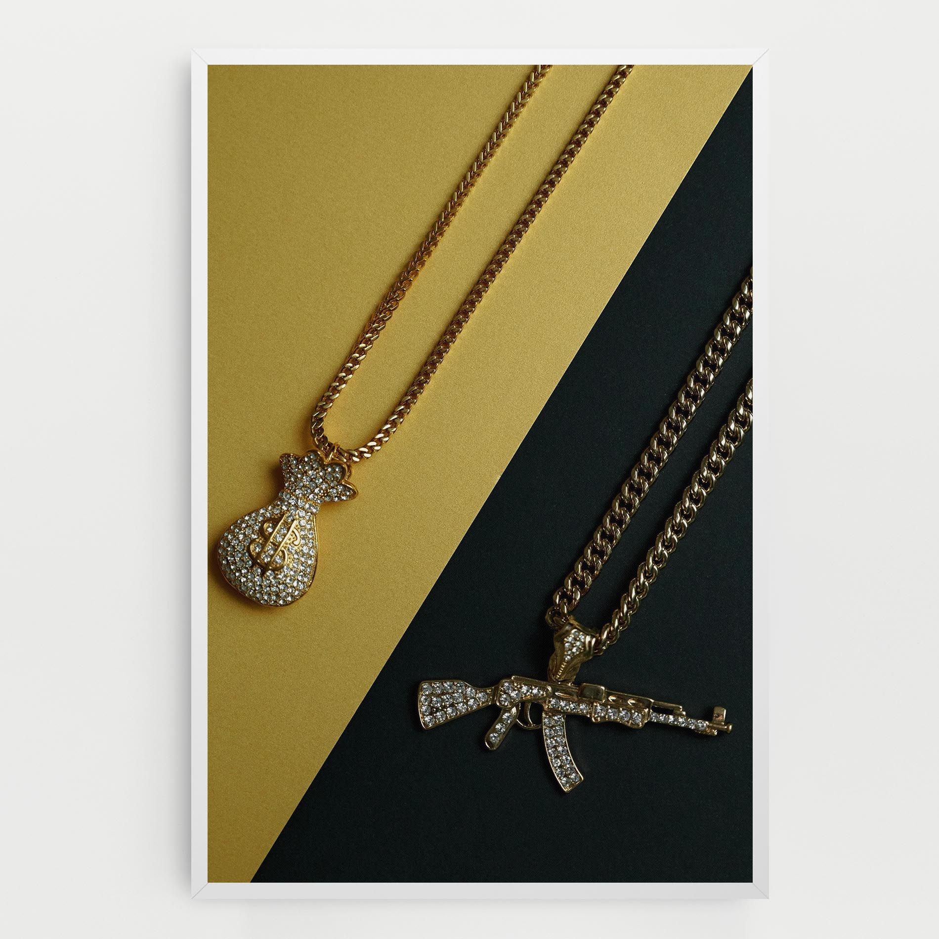 Gun Neckace mockup 0