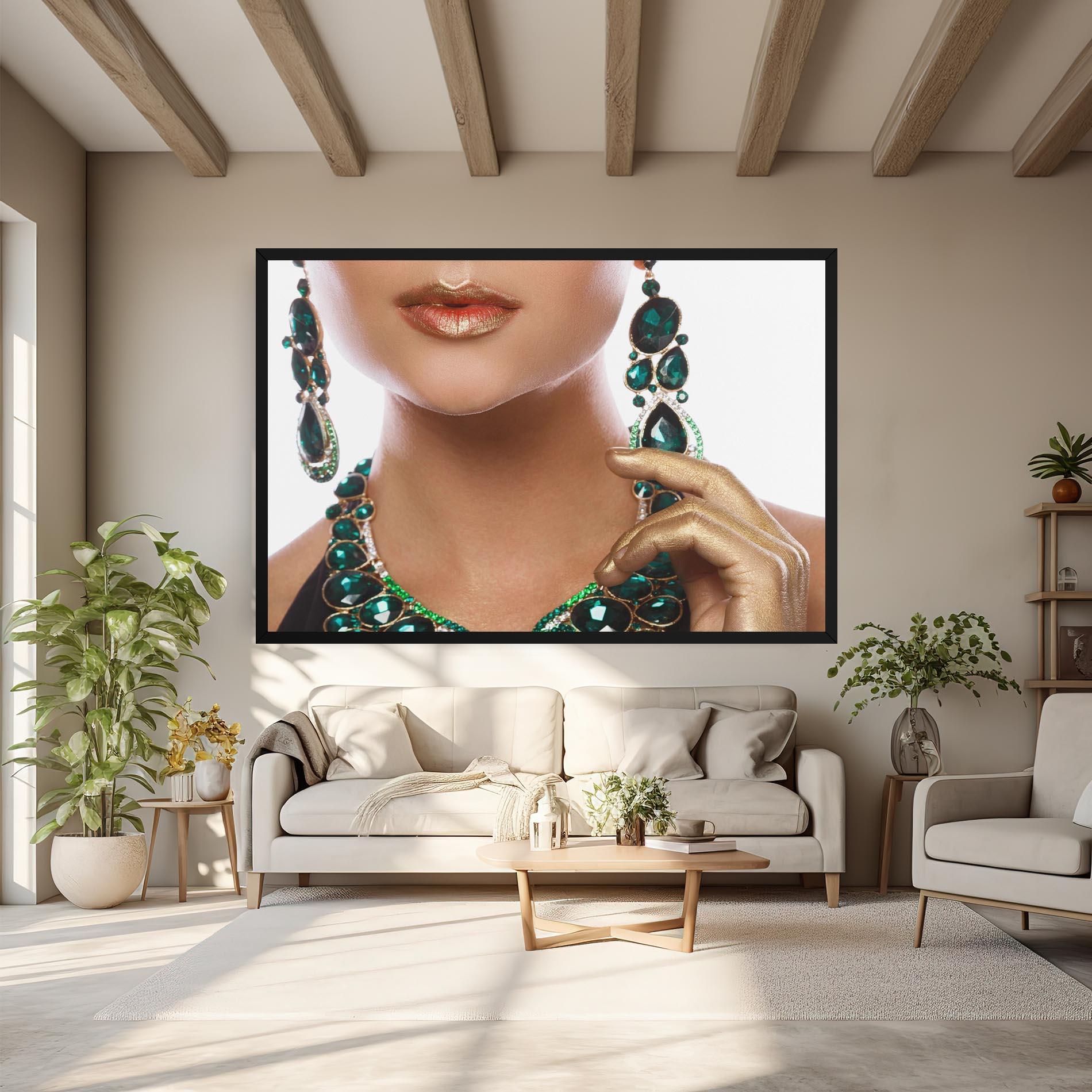 Vászonkép Green Accessory mockup 6