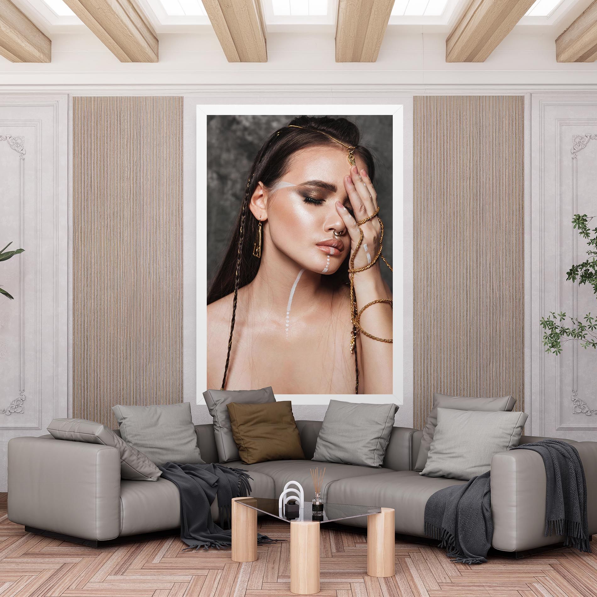 Gold Hand Accessory mockup 6