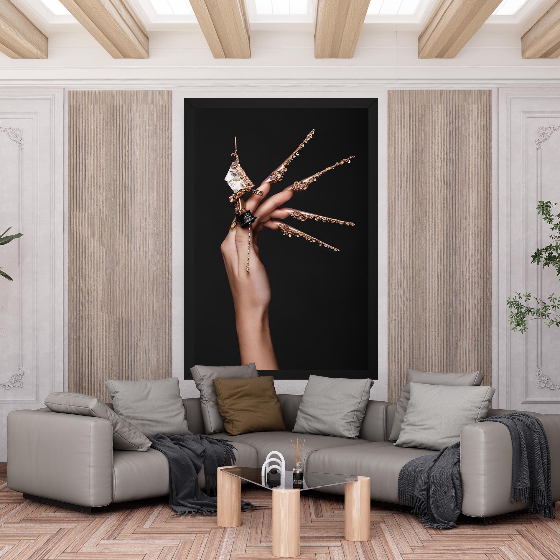 Vászonkép Creative Design Nails mockup 6