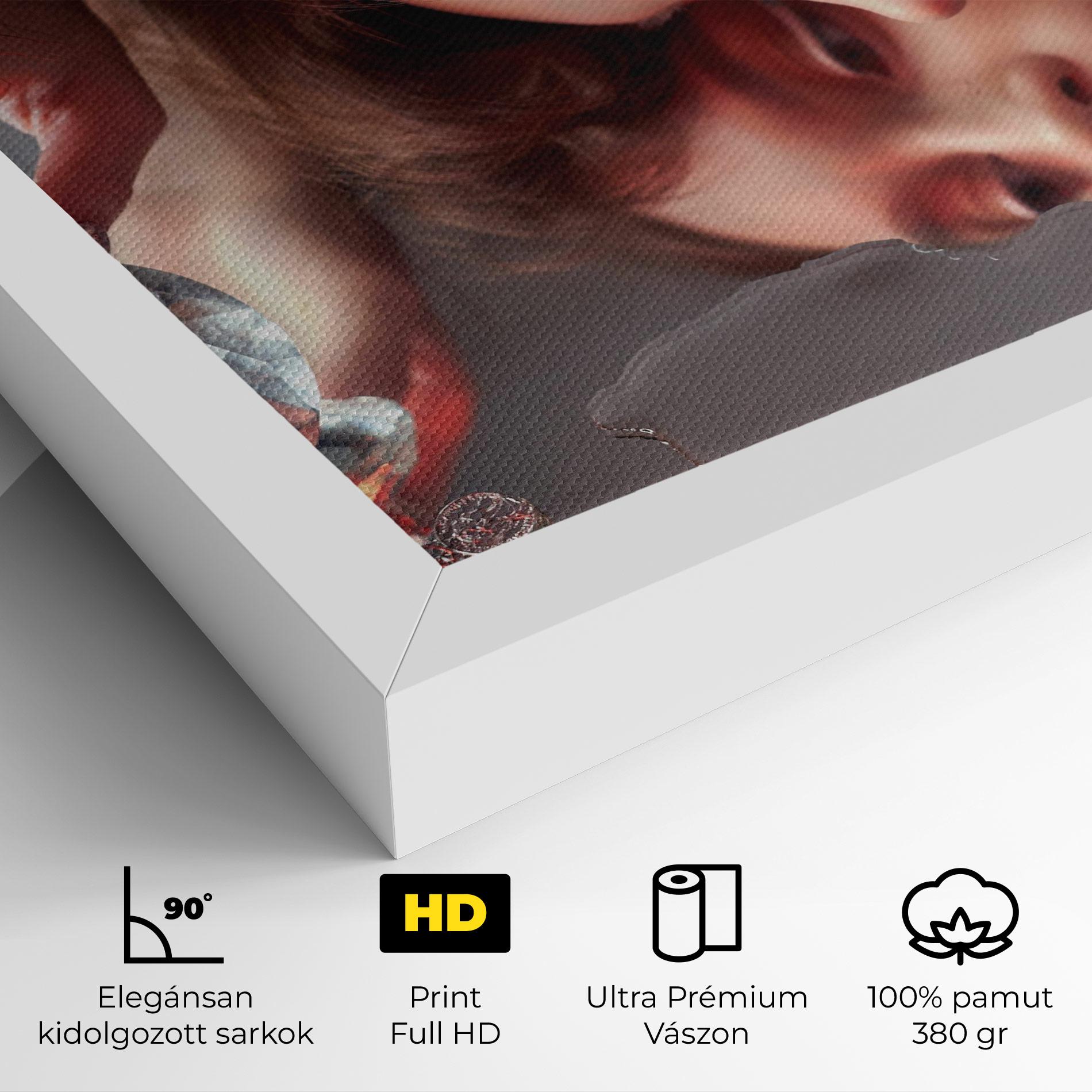 Vászonkép Big Diamond Hand mockup 4