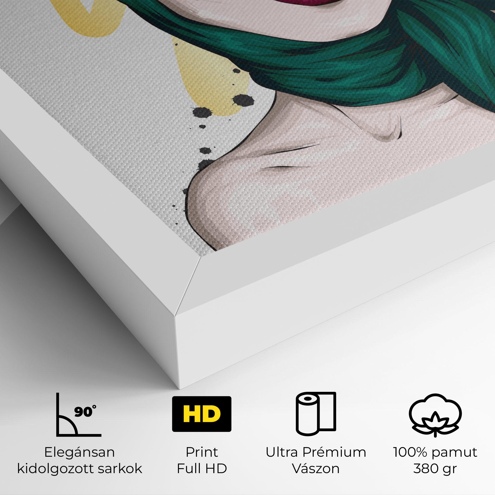 Vászonkép Diva Crown mockup 4