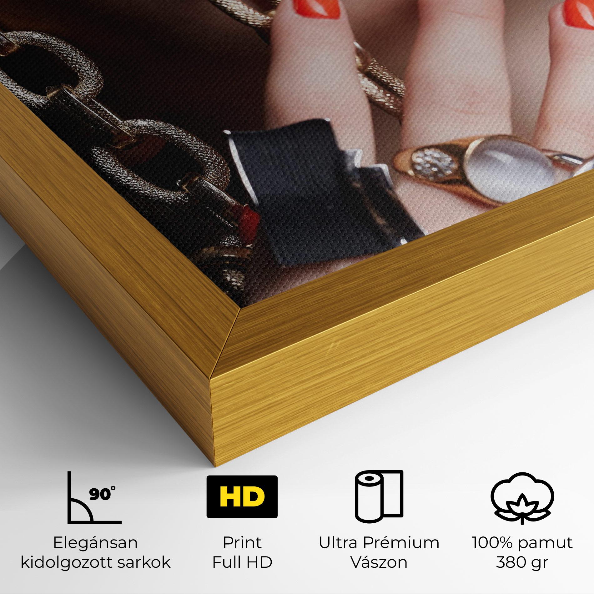 Vászonkép Big Chain Woman mockup 4