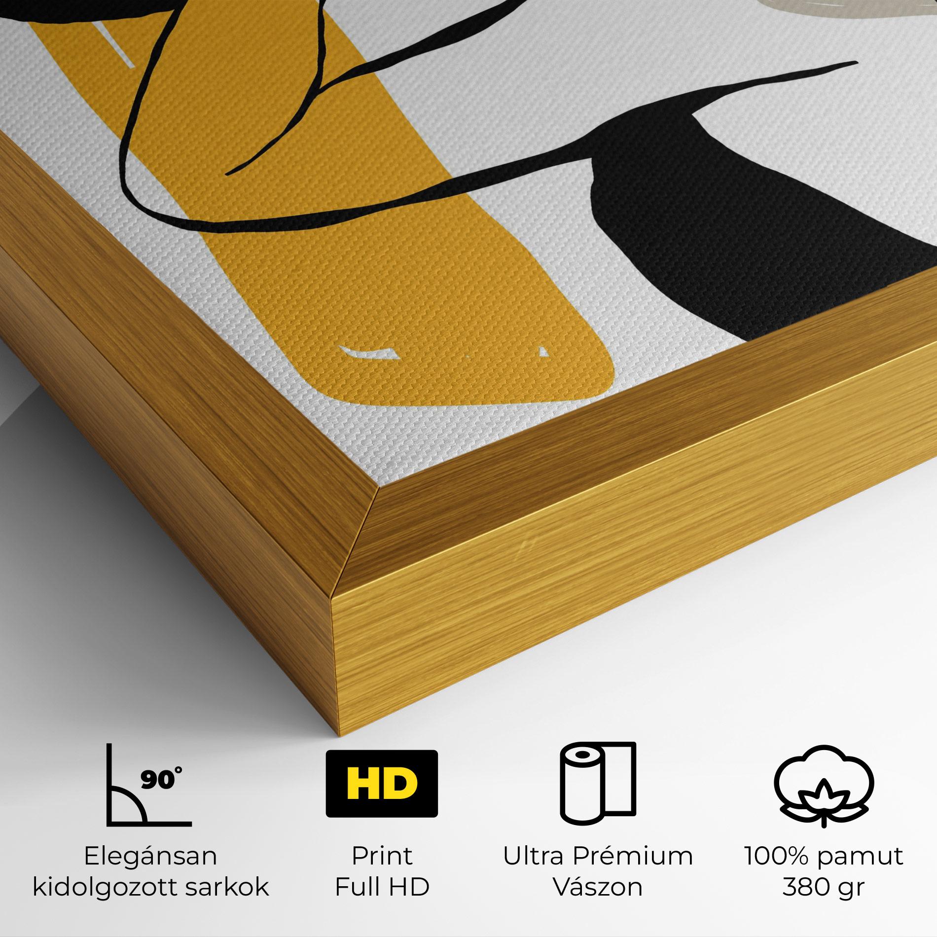 Vászonkép Big Earring mockup 4