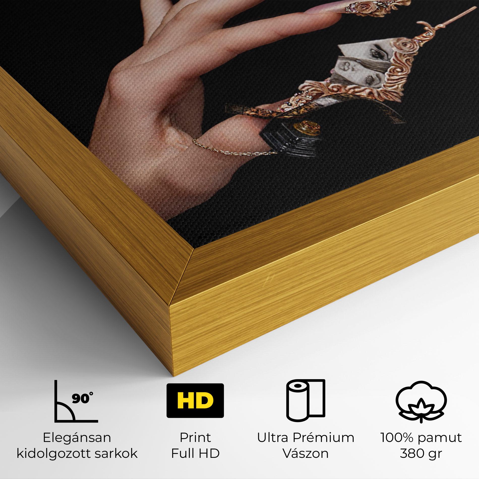 Vászonkép Creative Manicure mockup 4