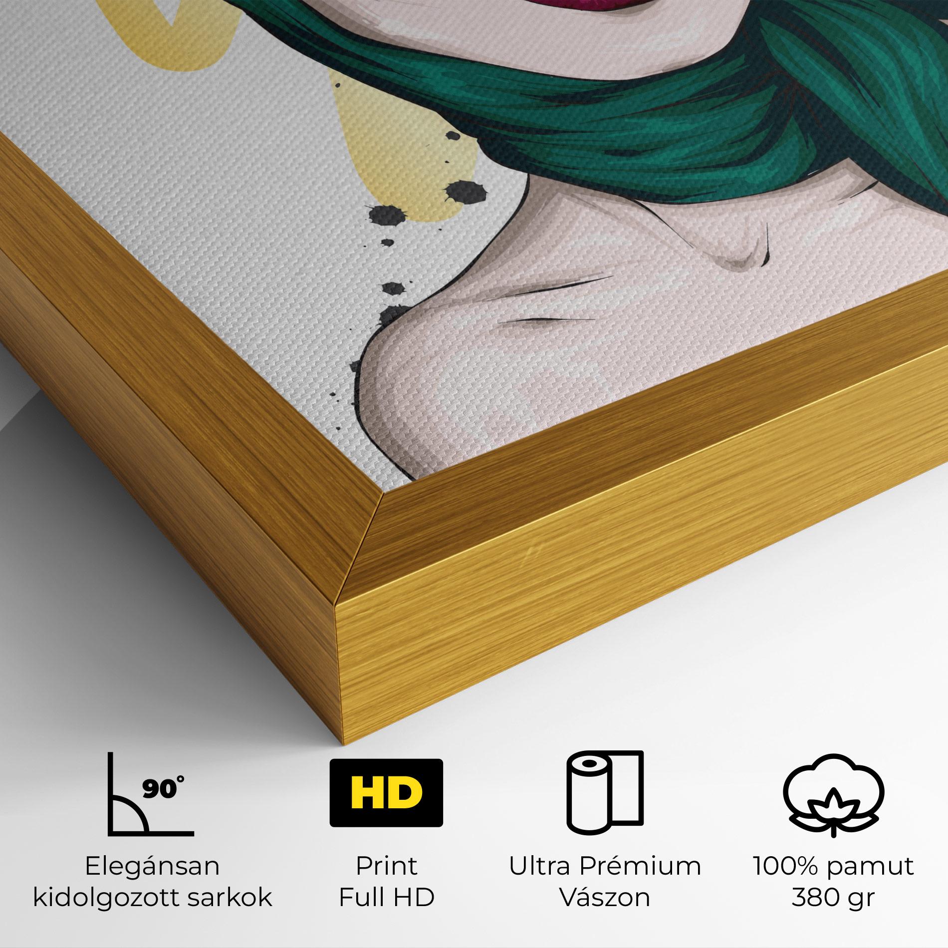 Vászonkép Diva Crown mockup 4