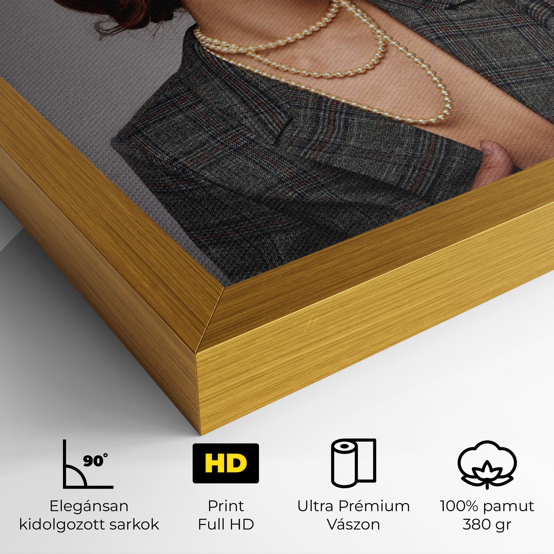 Vászonkép Gold Pearls mockup 4