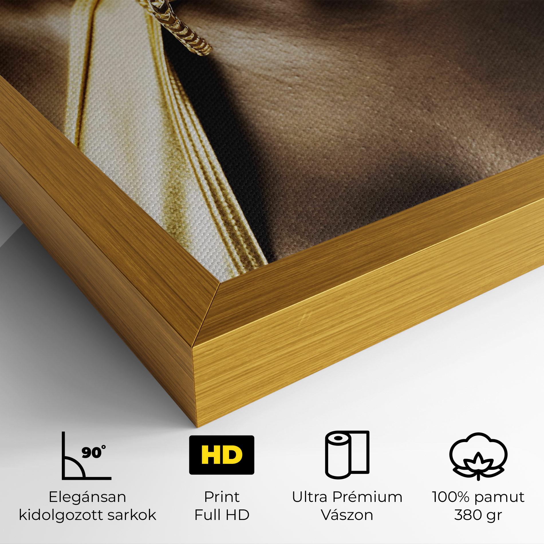 Vászonkép Golden Whistle mockup 4