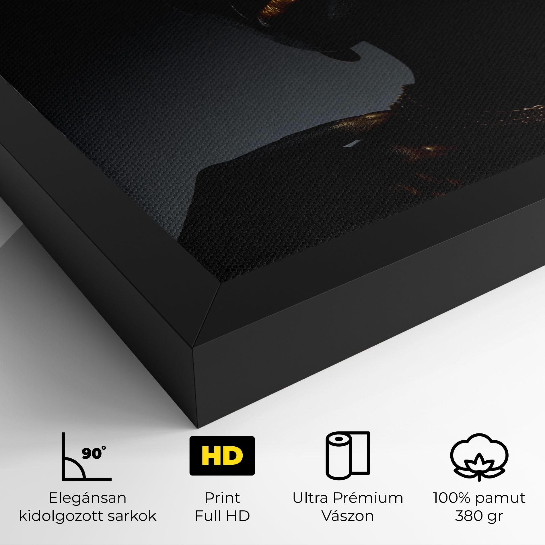 Vászonkép Beauty Gold mockup 4