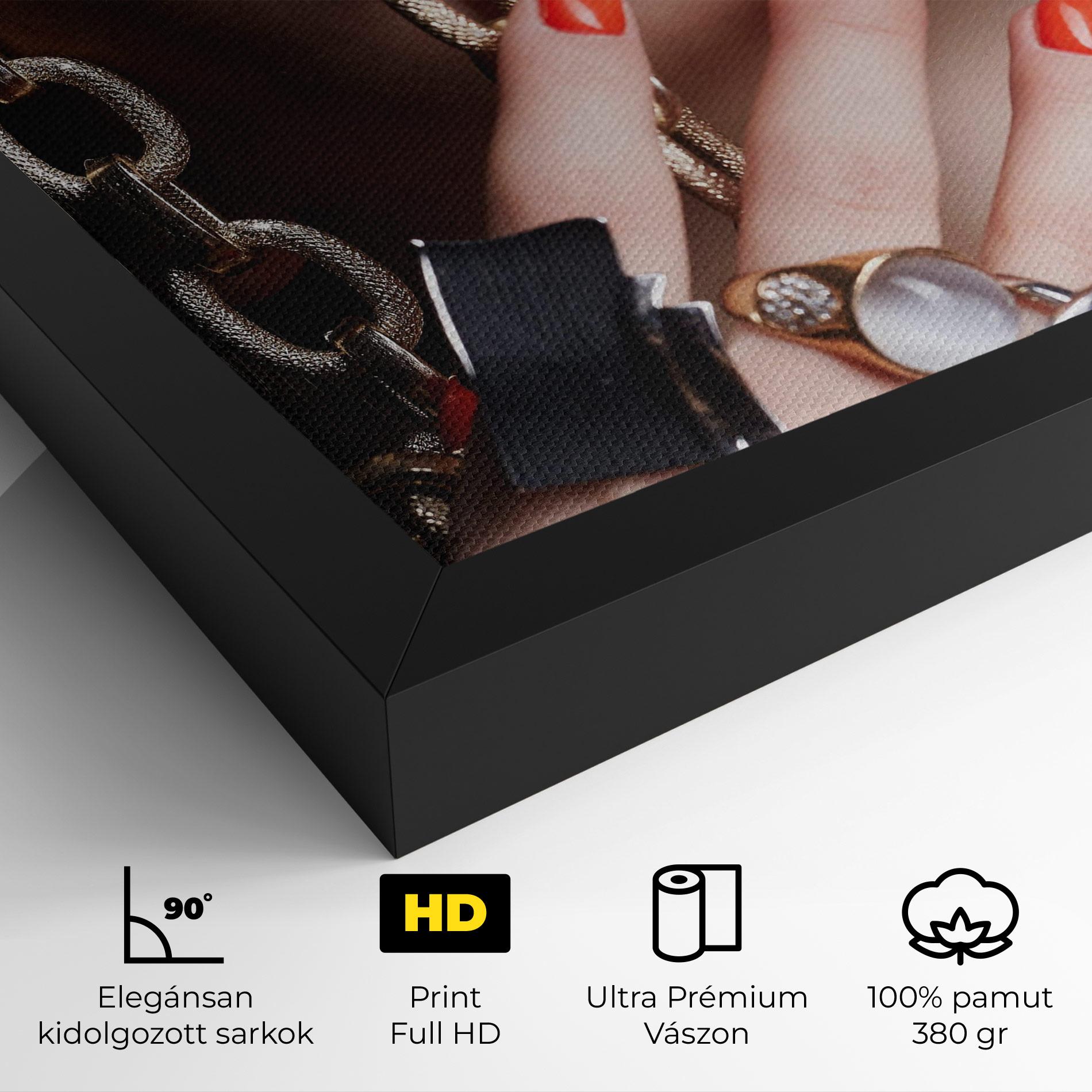 Vászonkép Big Chain Woman mockup 4