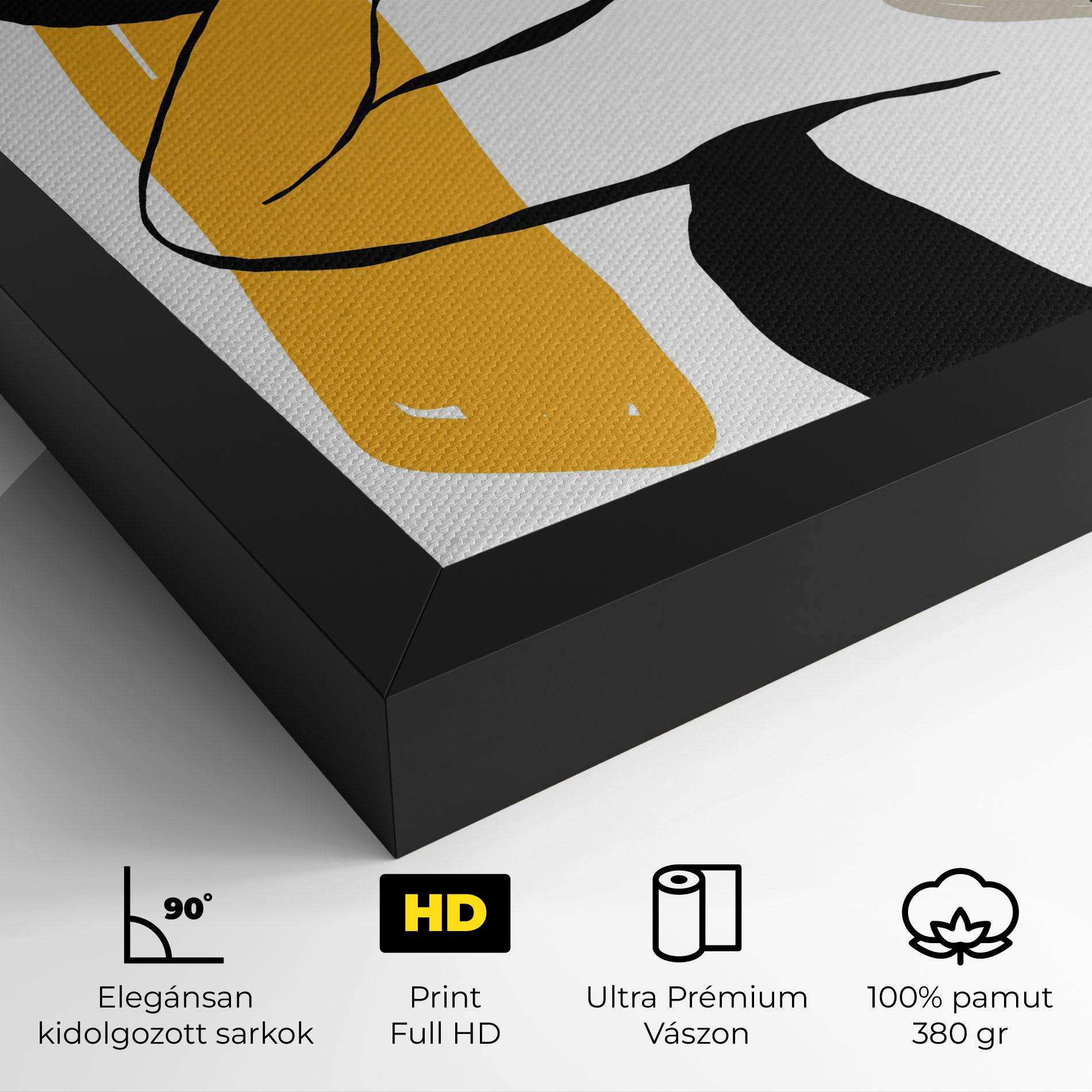 Vászonkép Big Earring mockup 4