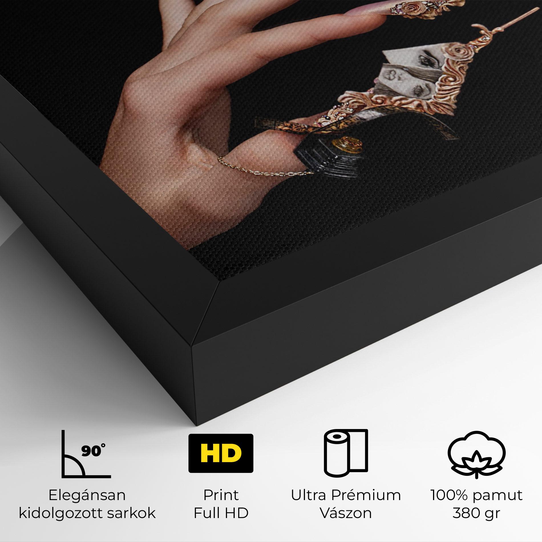 Vászonkép Creative Manicure mockup 4