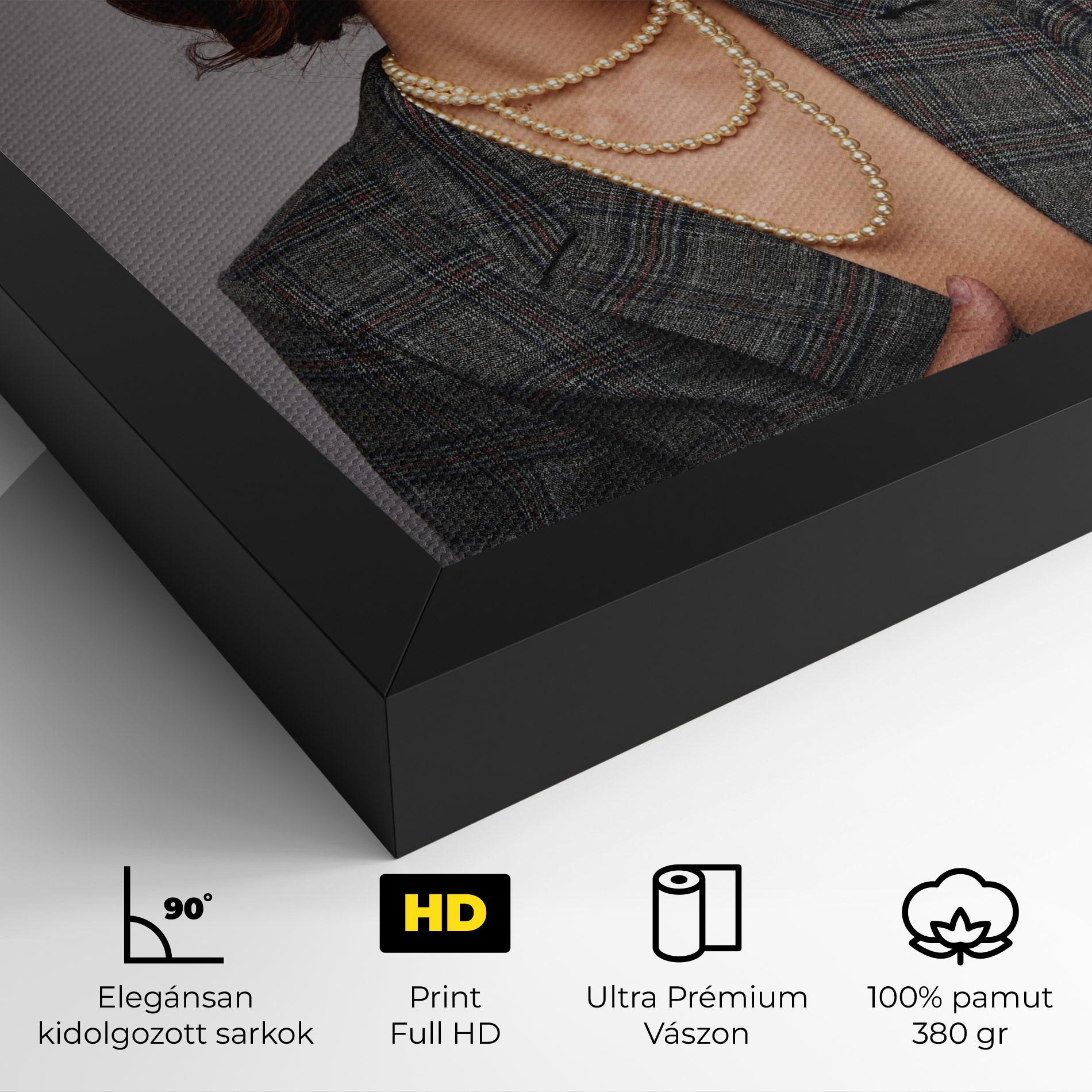 Vászonkép Gold Pearls mockup 4