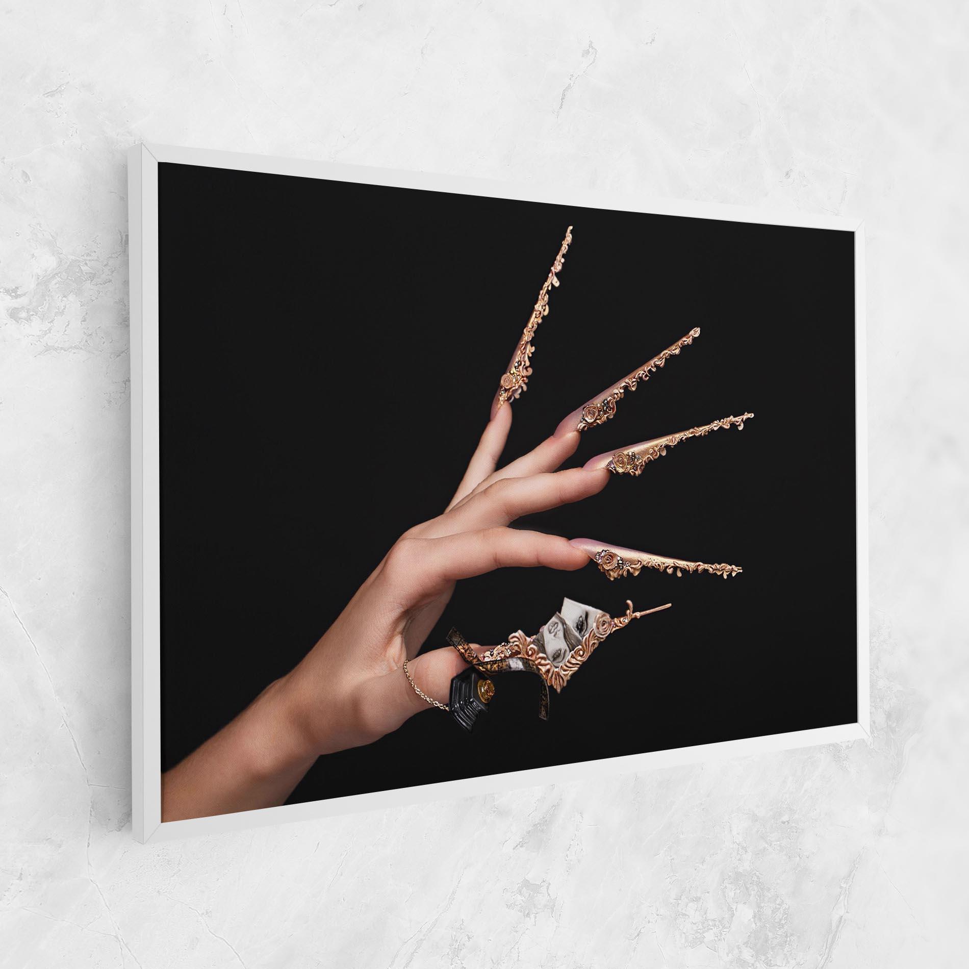 Vászonkép Creative Manicure mockup 1