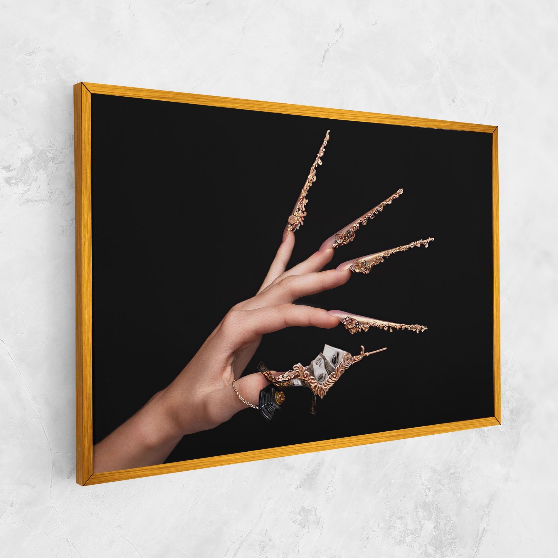 Vászonkép Creative Manicure mockup 1