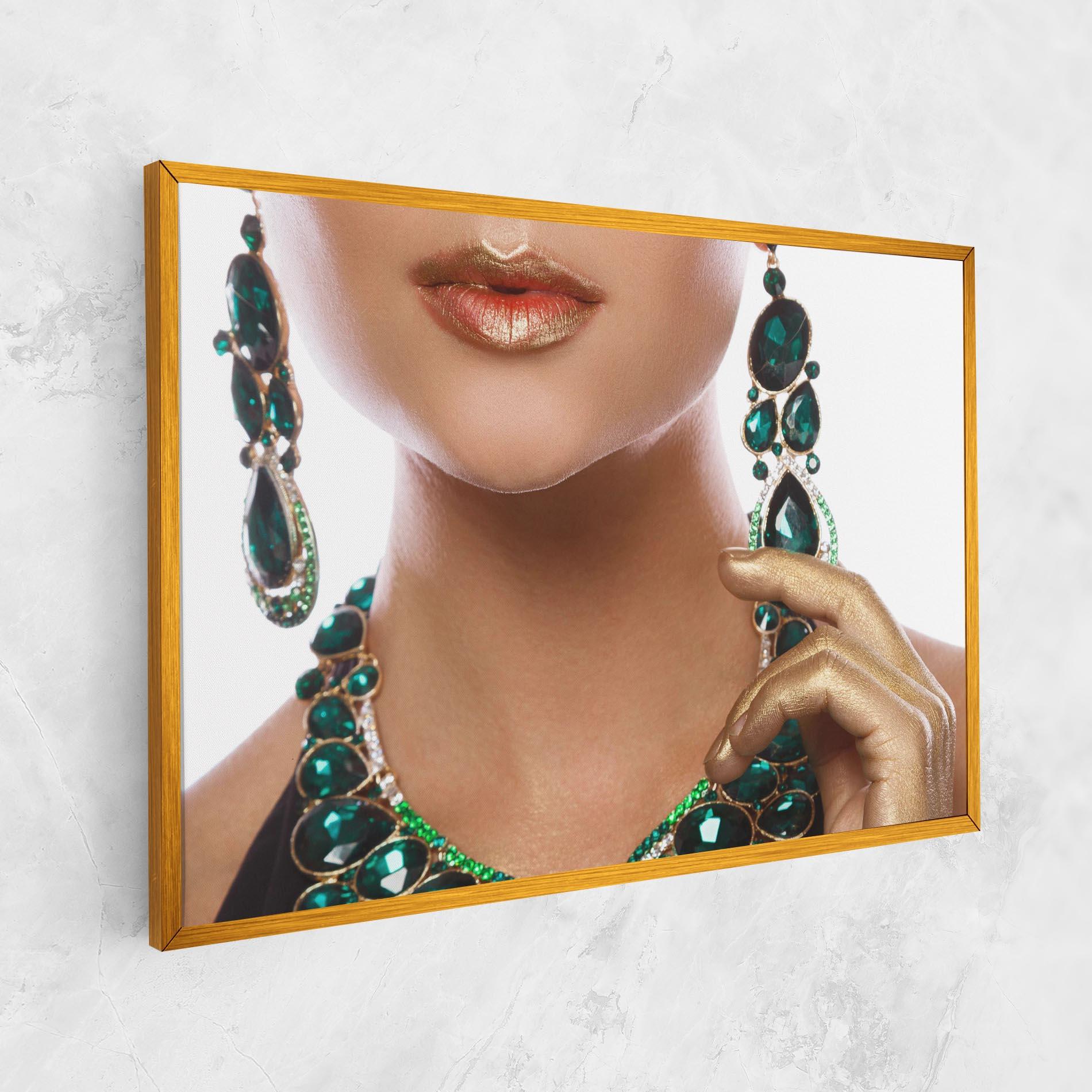 Vászonkép Green Accessory mockup 1