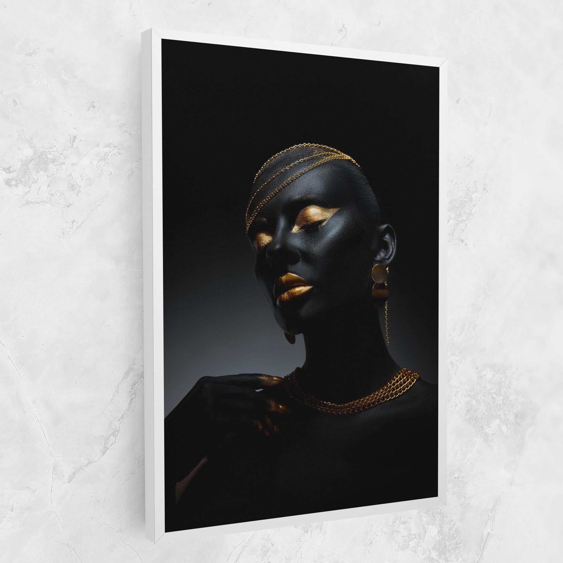 Vászonkép Beauty Gold mockup 1