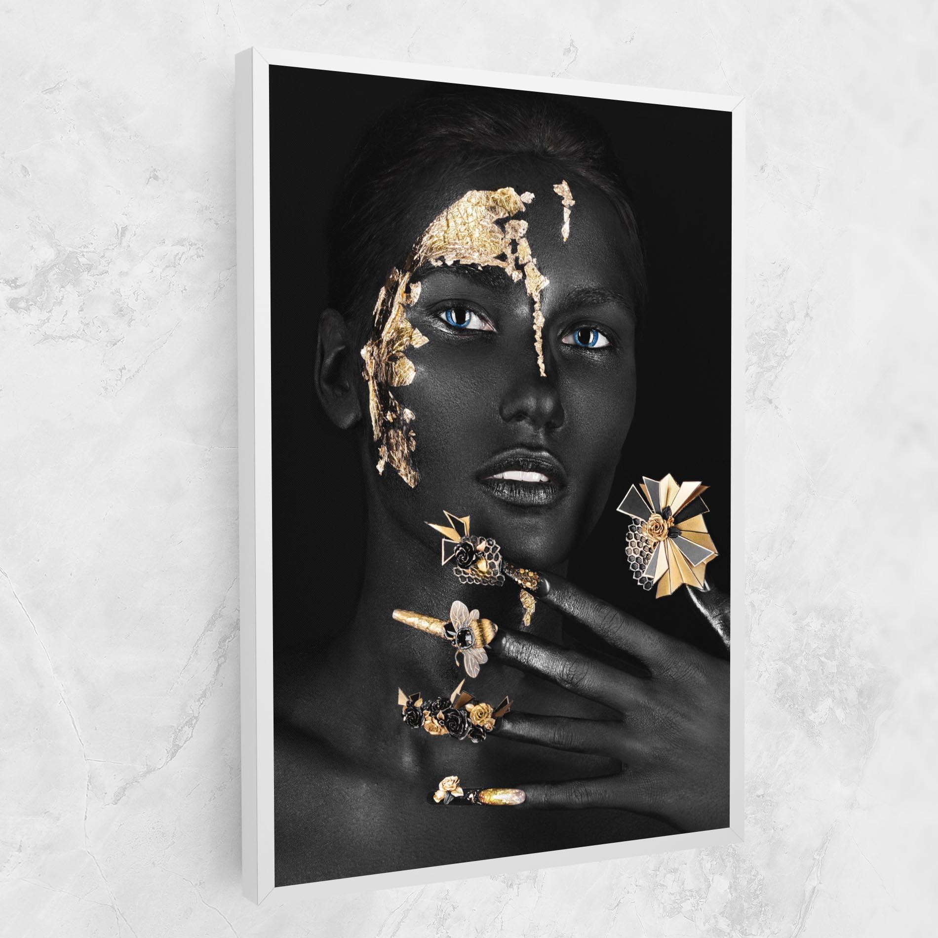 Vászonkép Black Art Makeup mockup 1