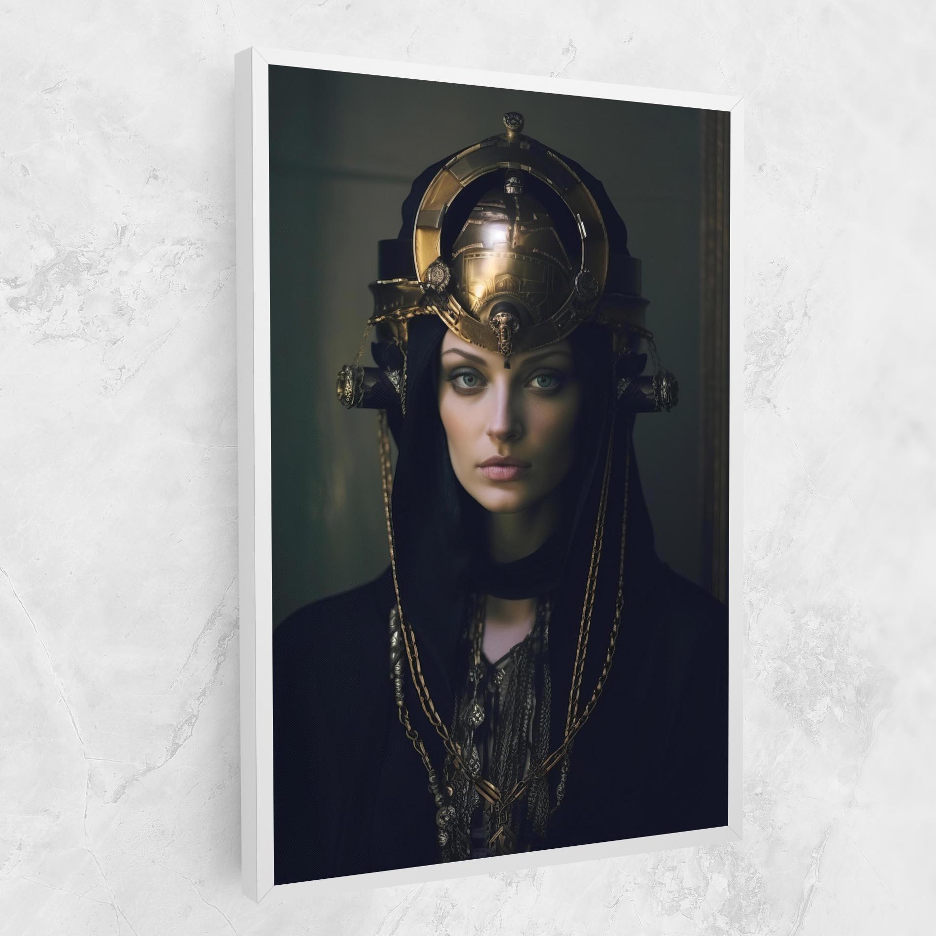 Vászonkép Gold Headpiece mockup 1