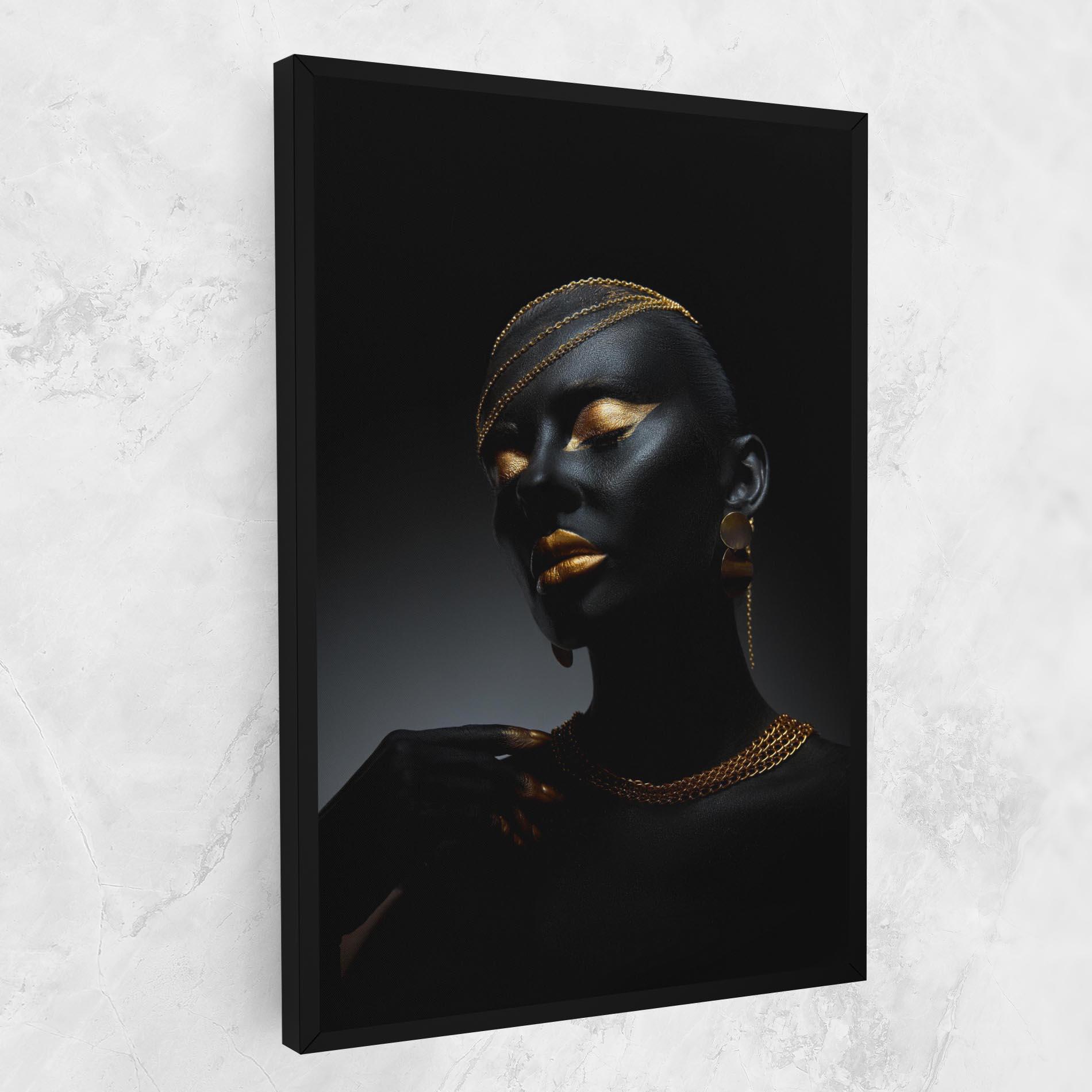 Vászonkép Beauty Gold mockup 1
