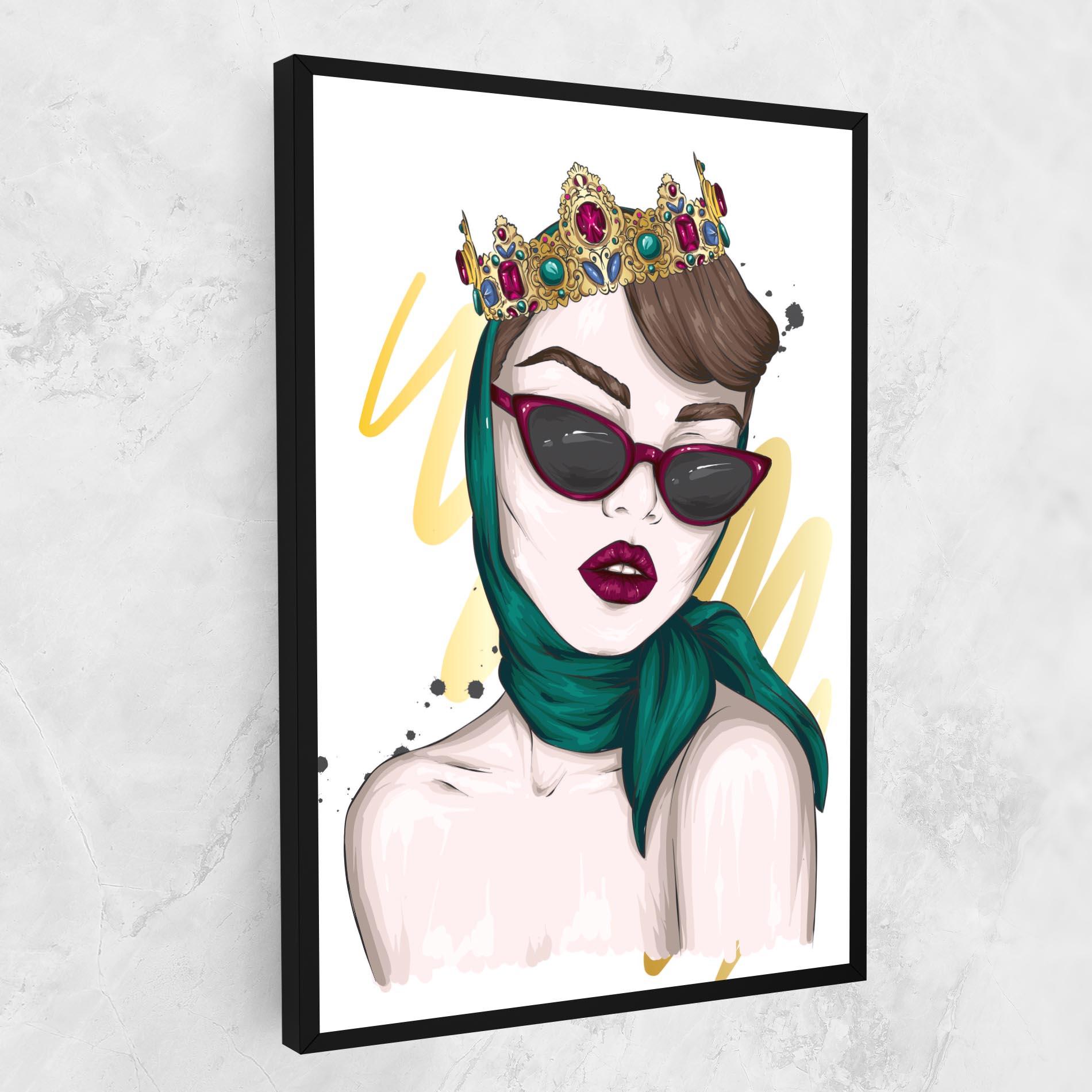 Vászonkép Diva Crown mockup 1