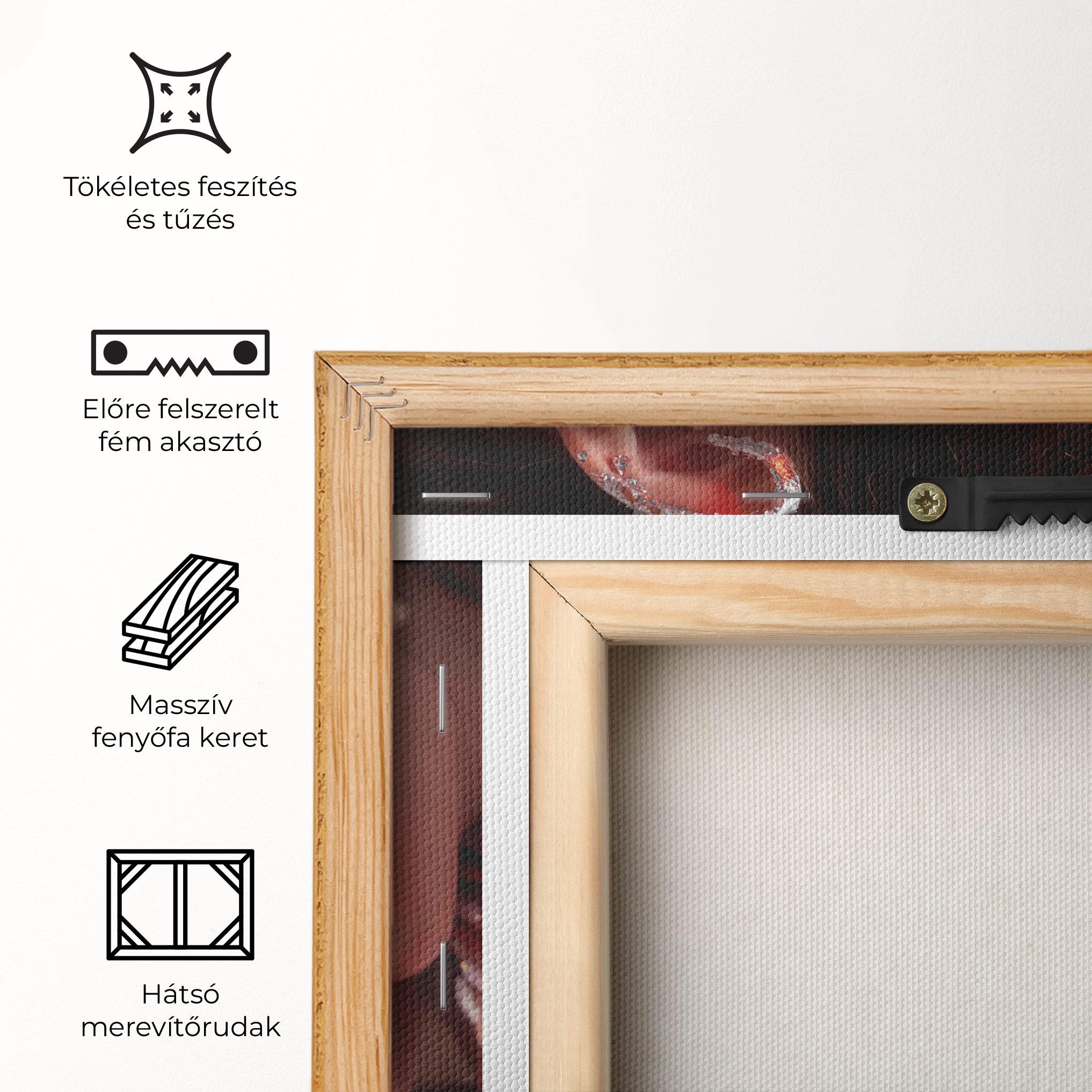 Vászonkép Big Diamond Hand mockup 5