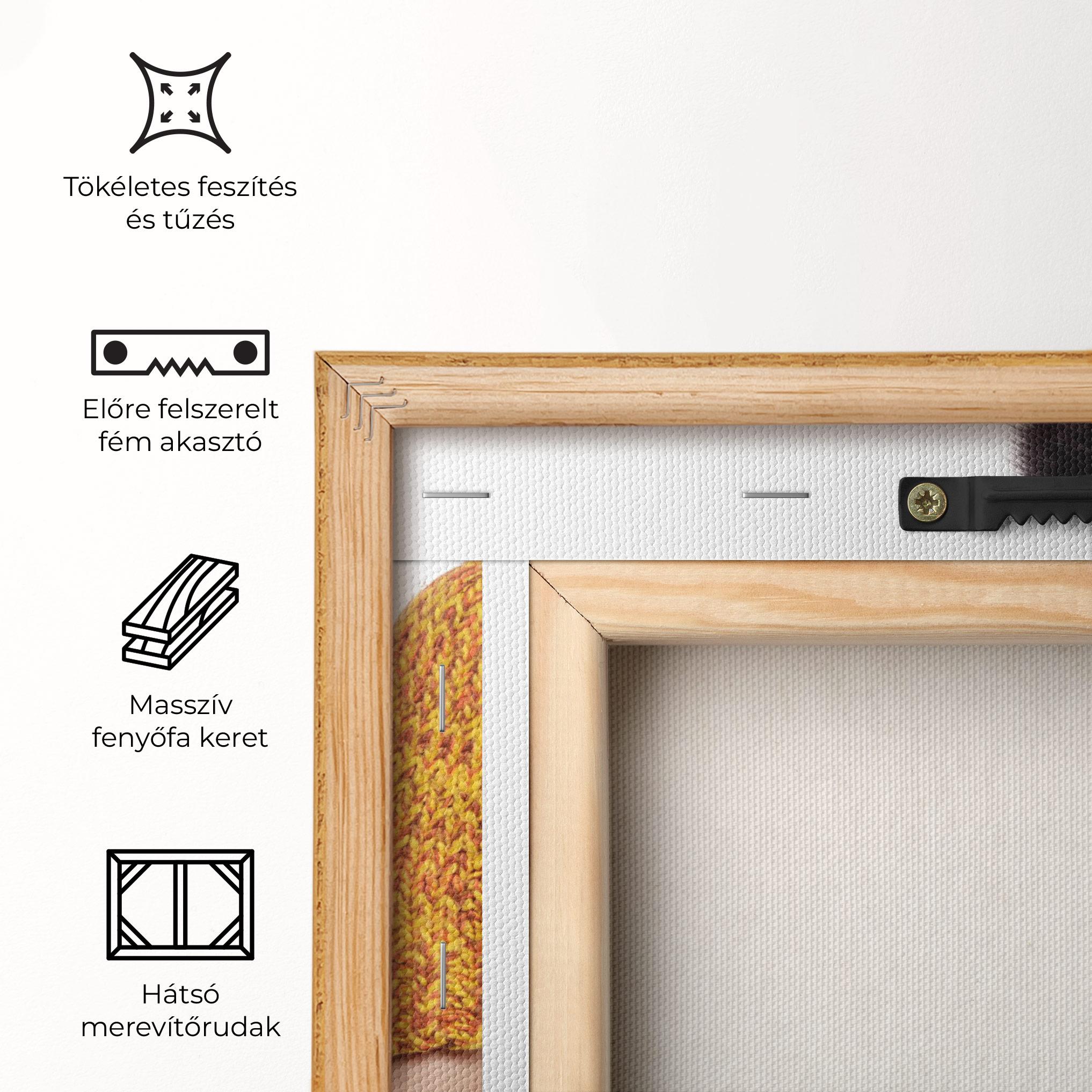 Vászonkép Gold Accessories mockup 5