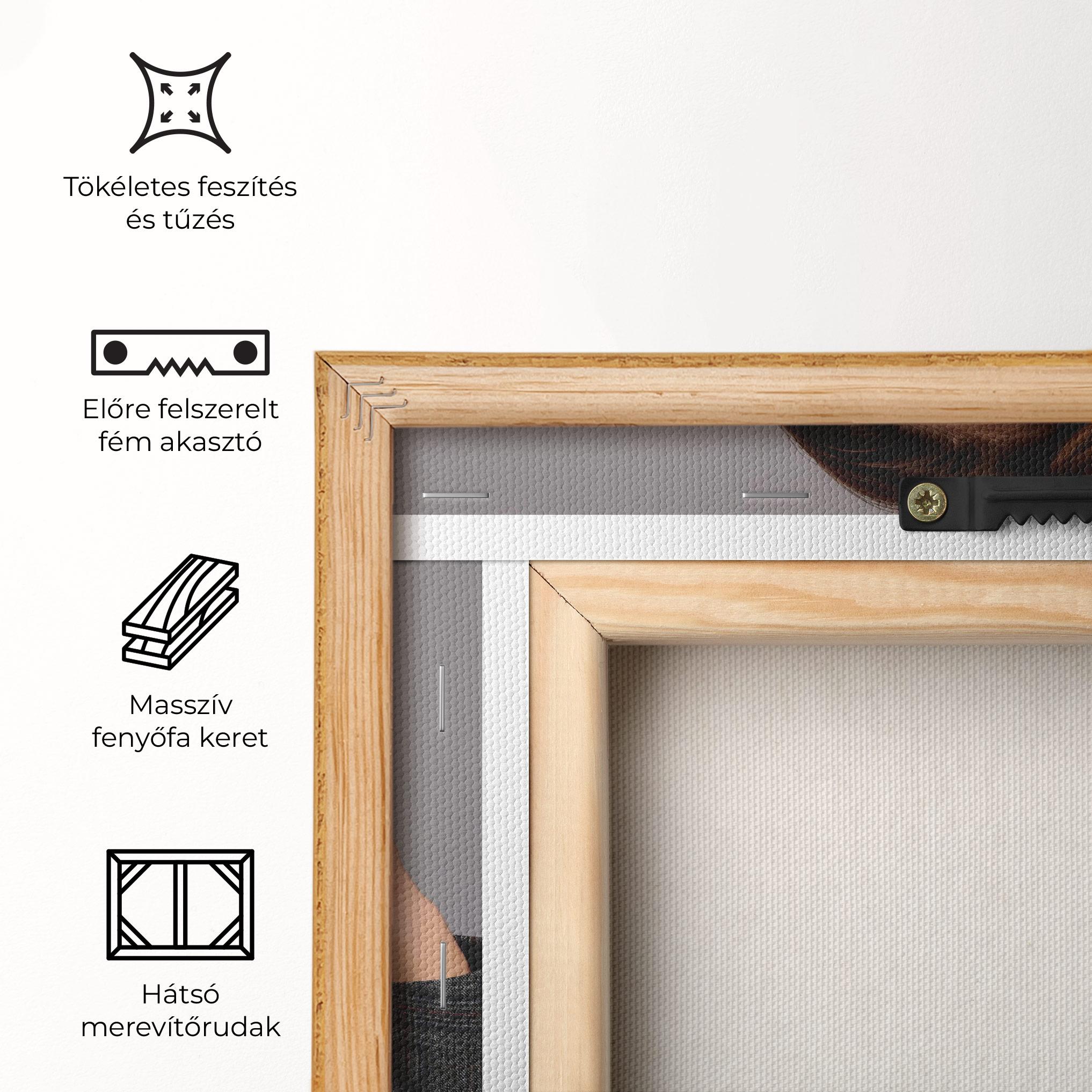 Vászonkép Gold Pearls mockup 5