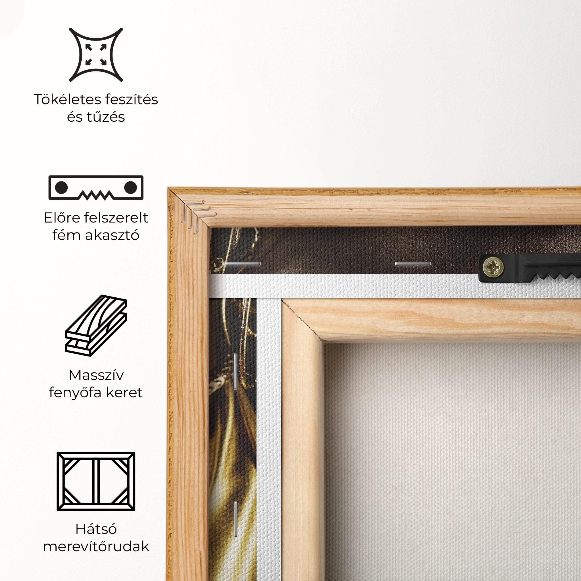 Vászonkép Golden Whistle mockup 5