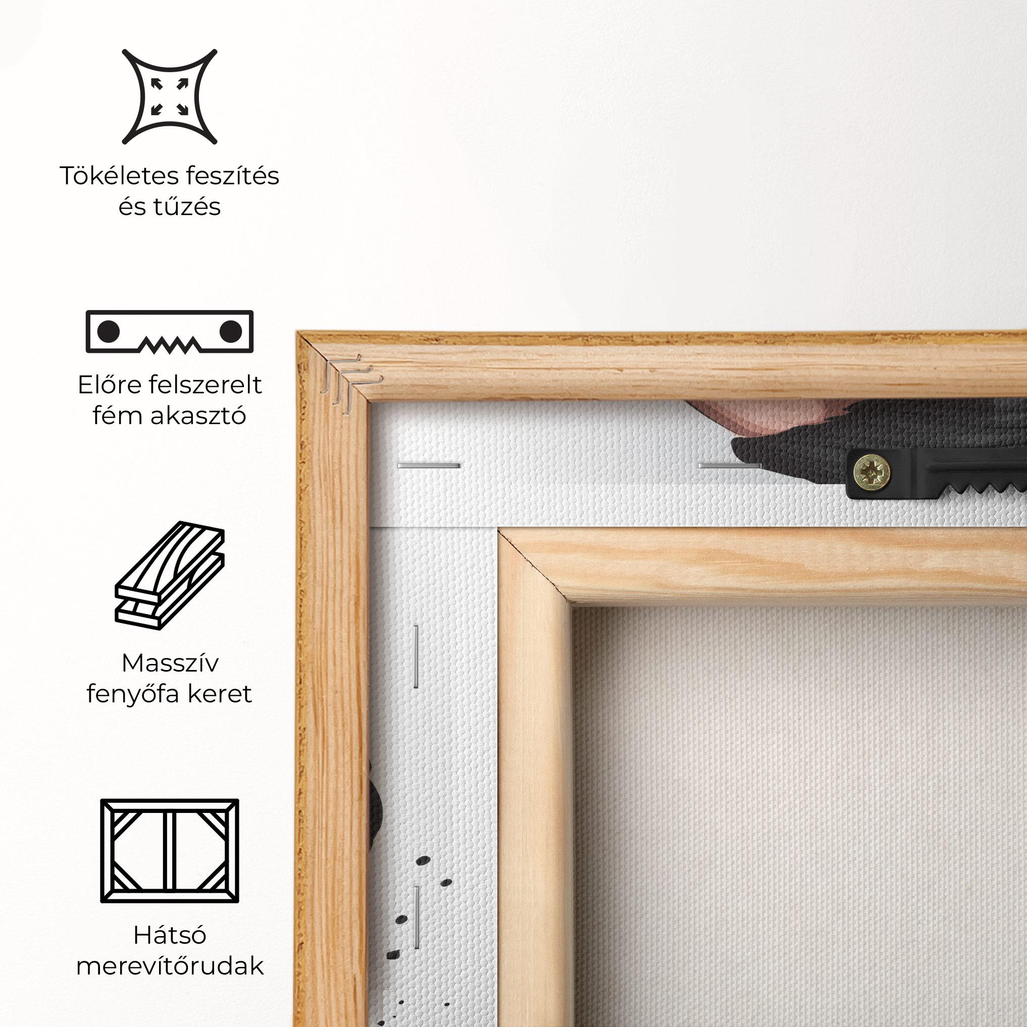 Vászonkép Male With Crown mockup 5