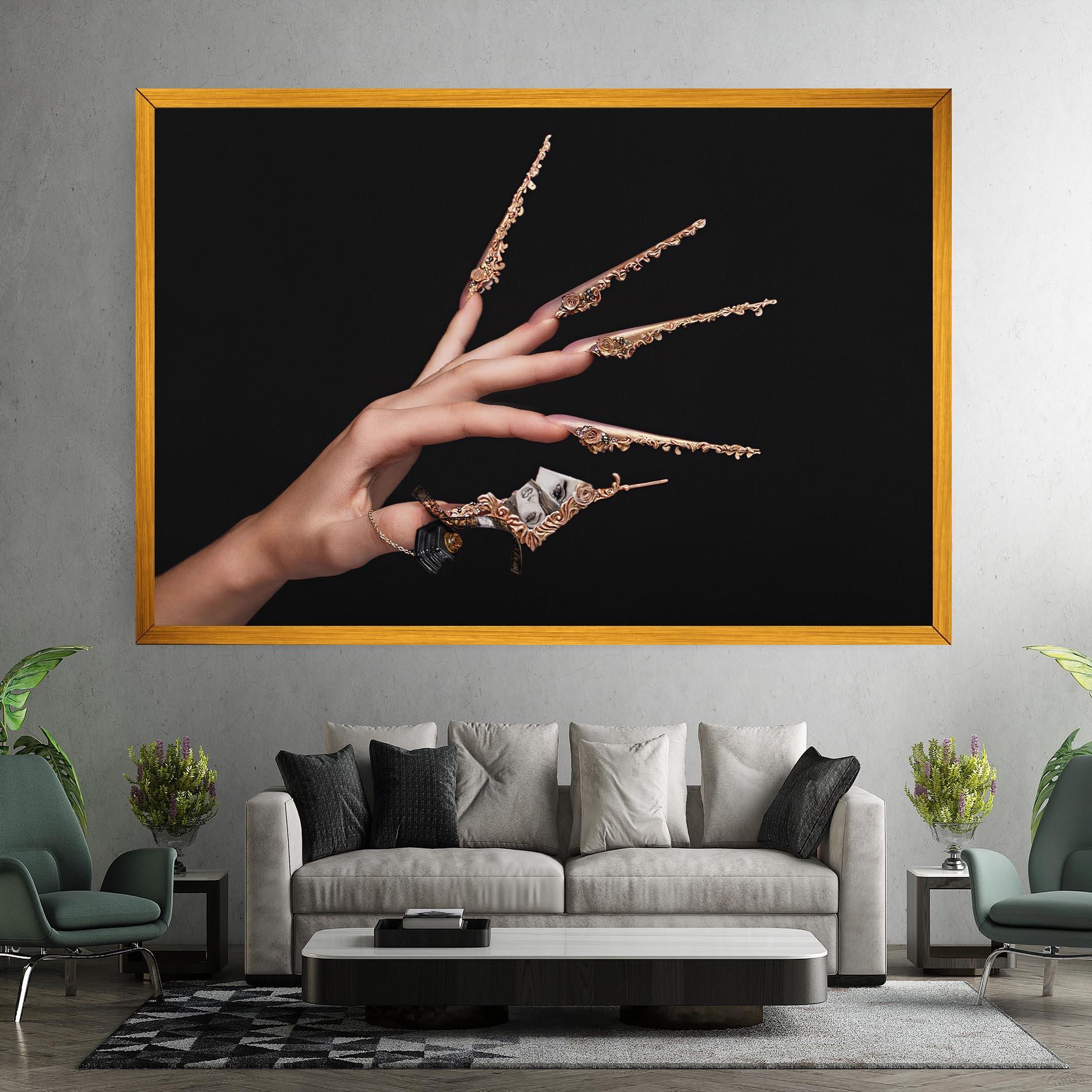 Vászonkép Creative Manicure mockup 7