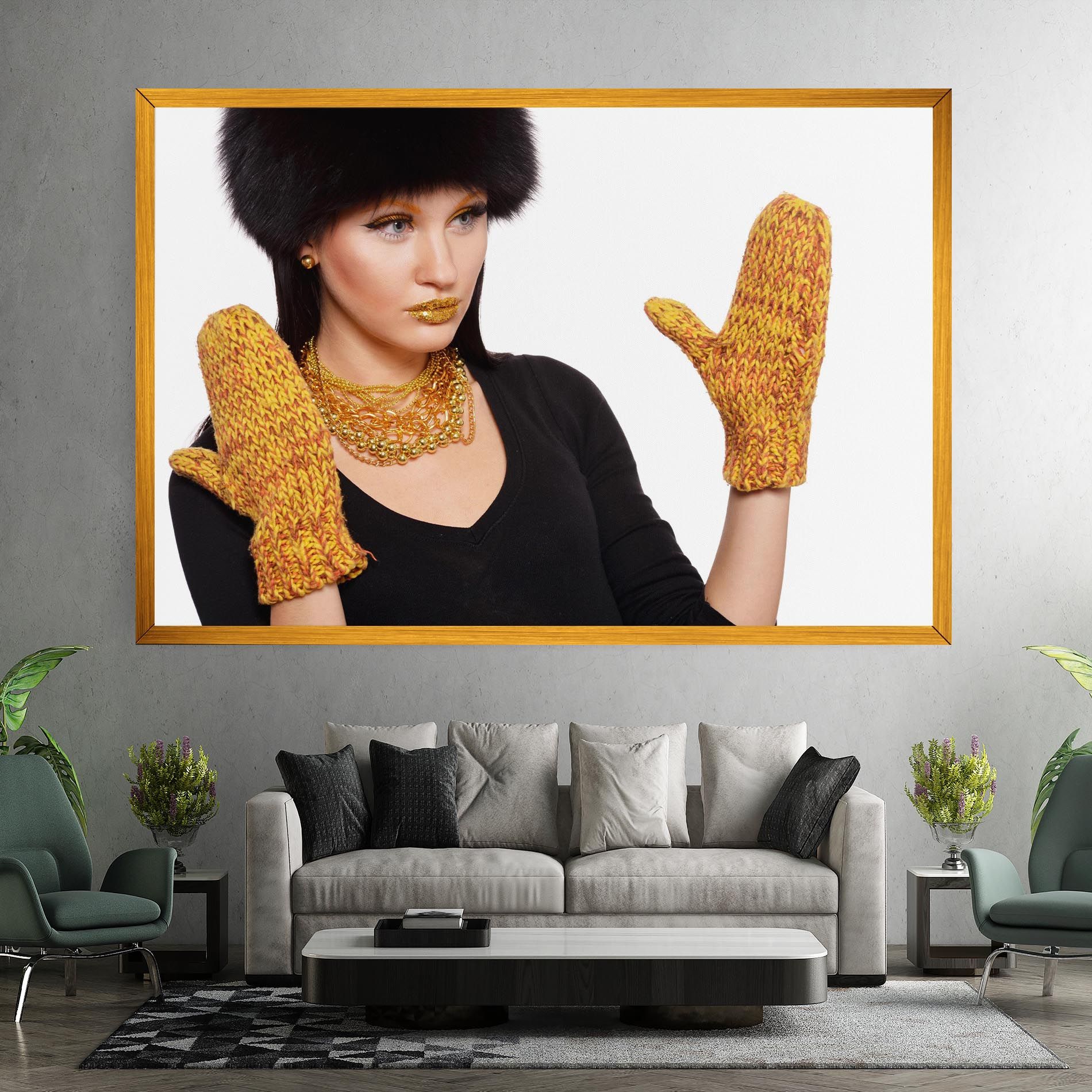 Gold Accessories mockup 7