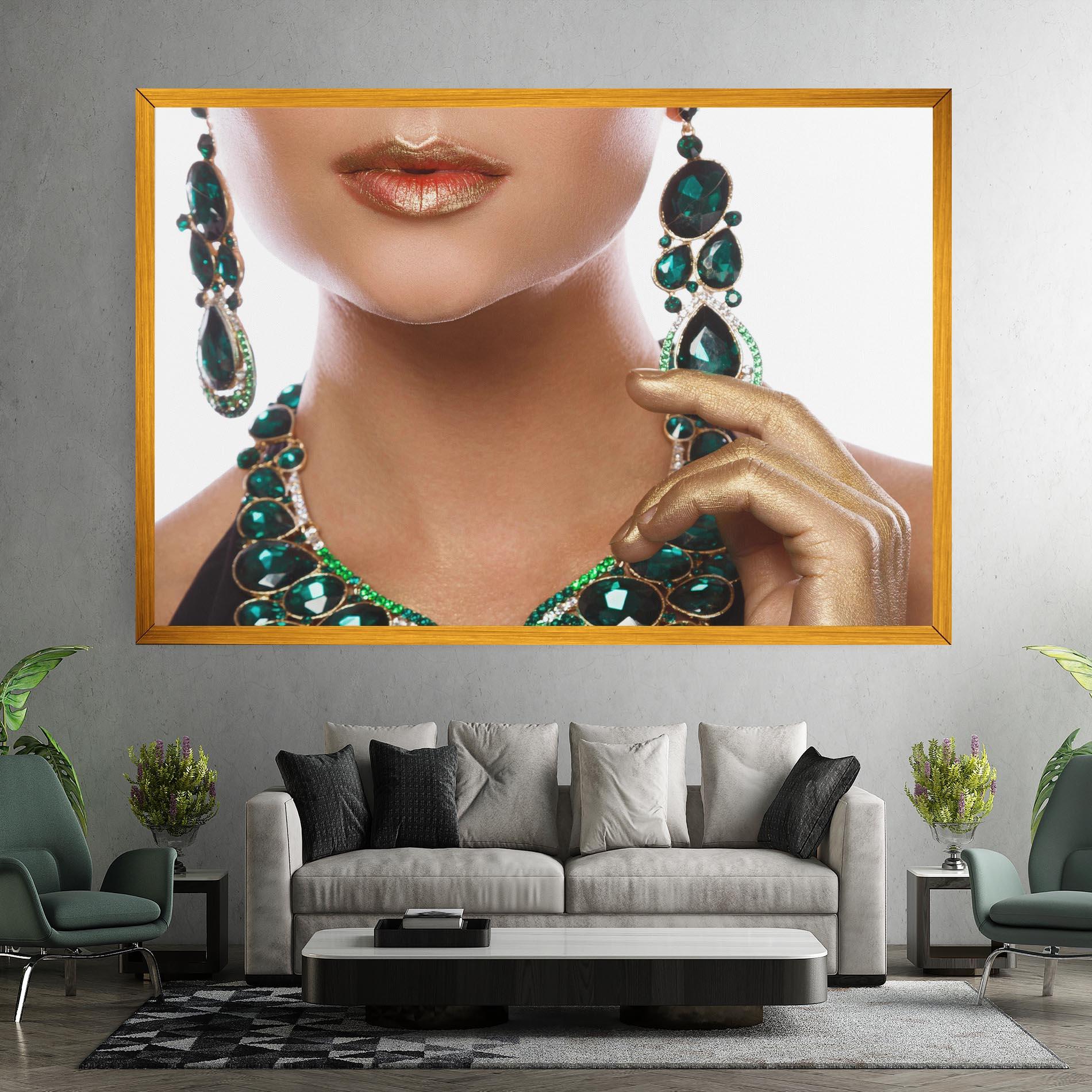 Vászonkép Green Accessory mockup 7