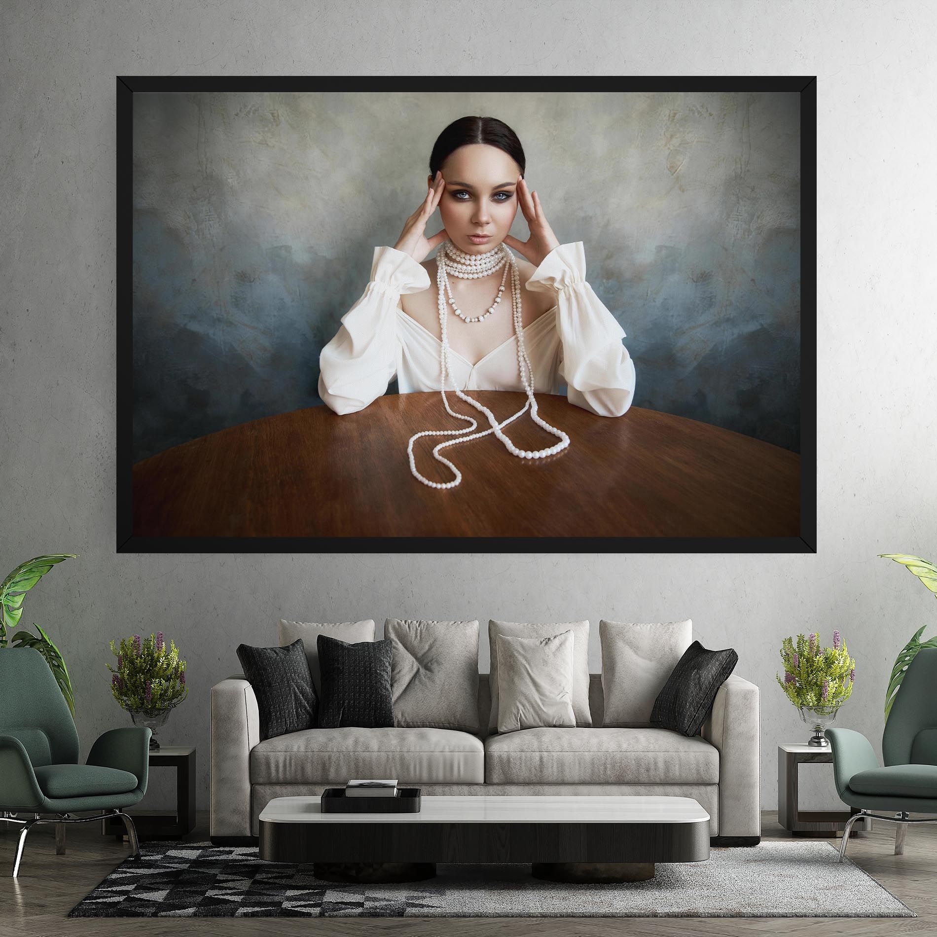 Boho Clothing Necklace mockup 7