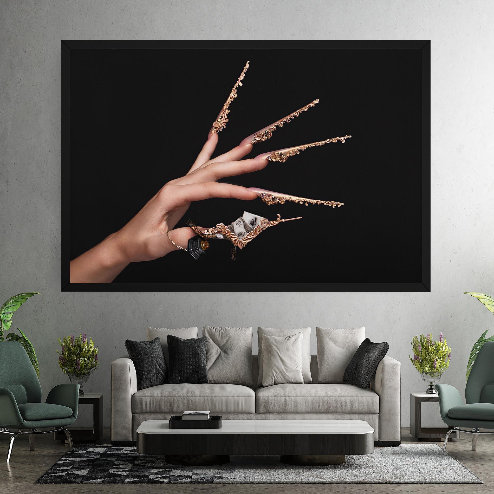 Vászonkép Creative Manicure mockup 7