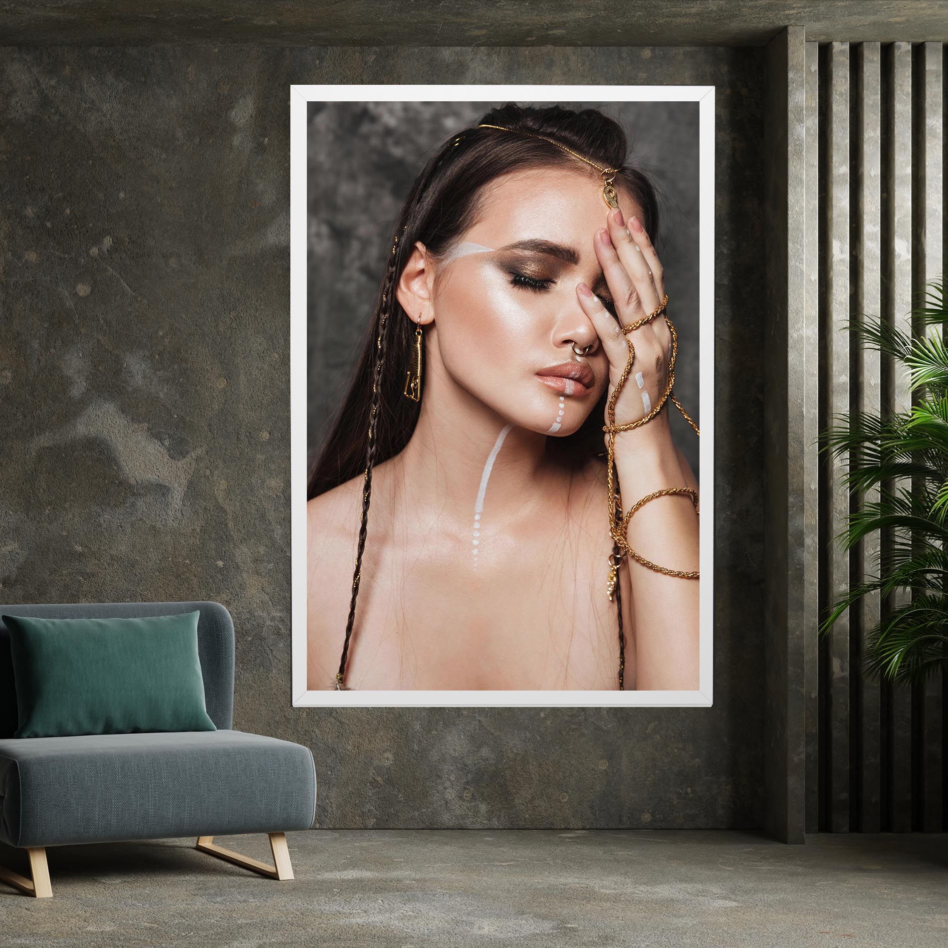 Gold Hand Accessory mockup 7