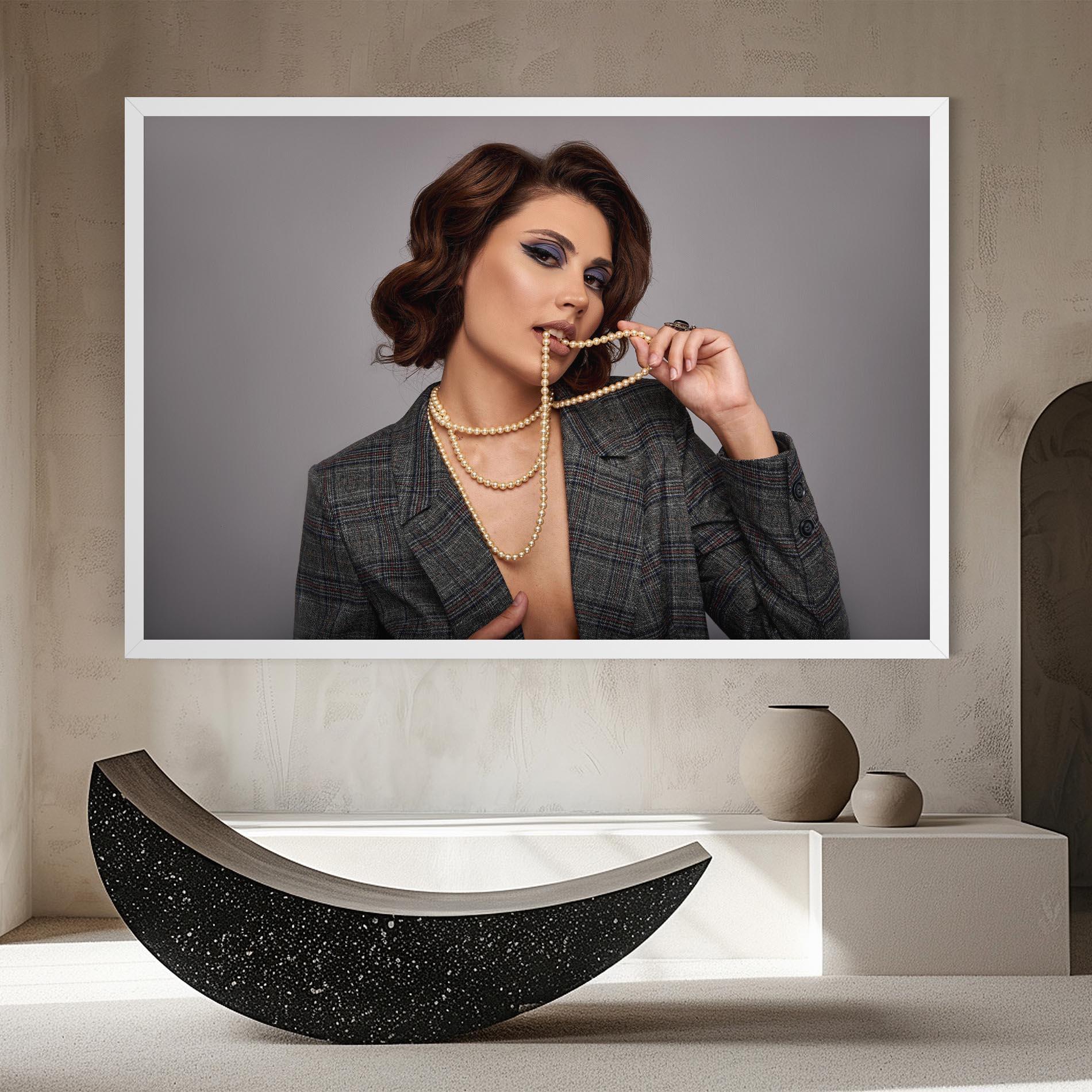 Vászonkép Gold Pearls mockup 8