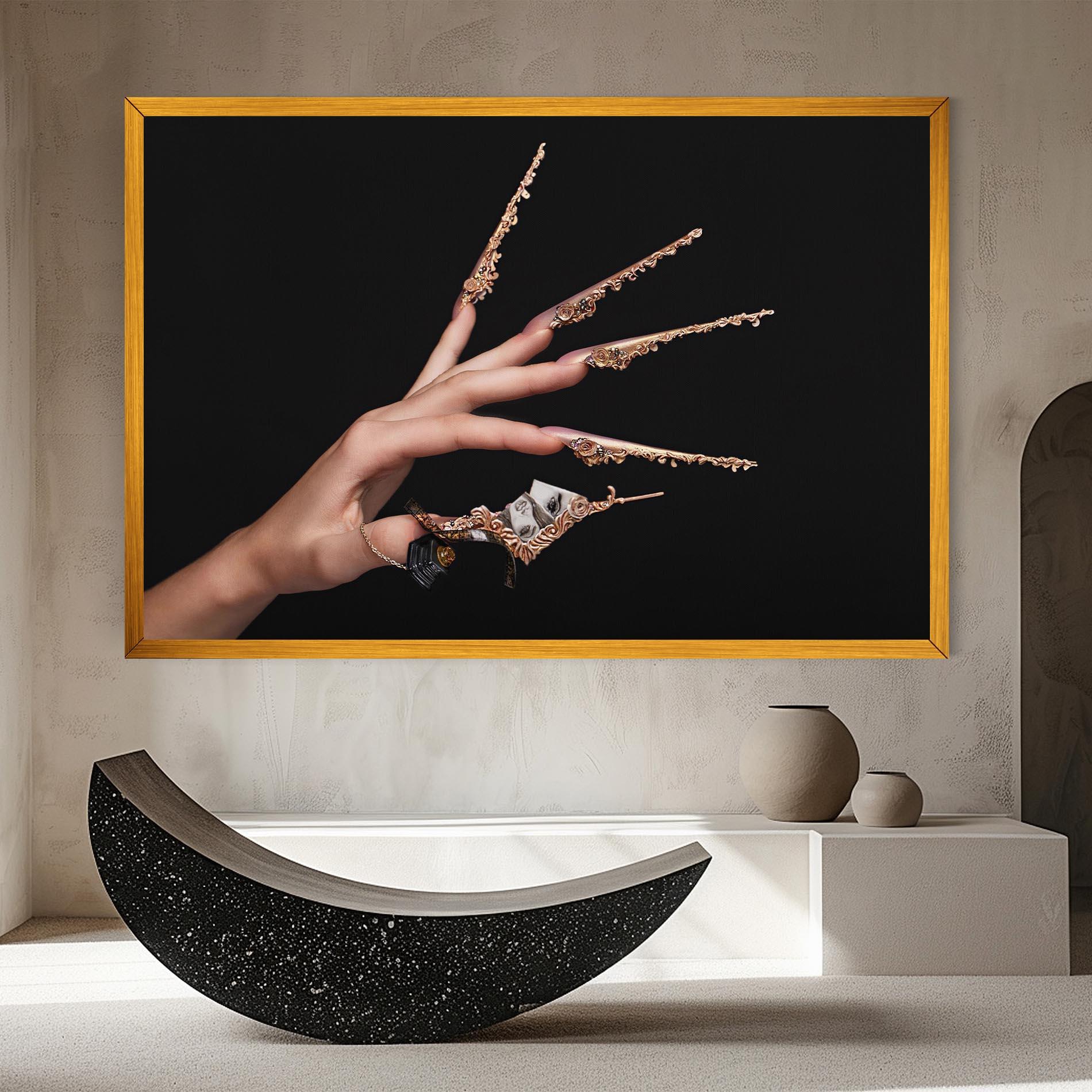 Vászonkép Creative Manicure mockup 8