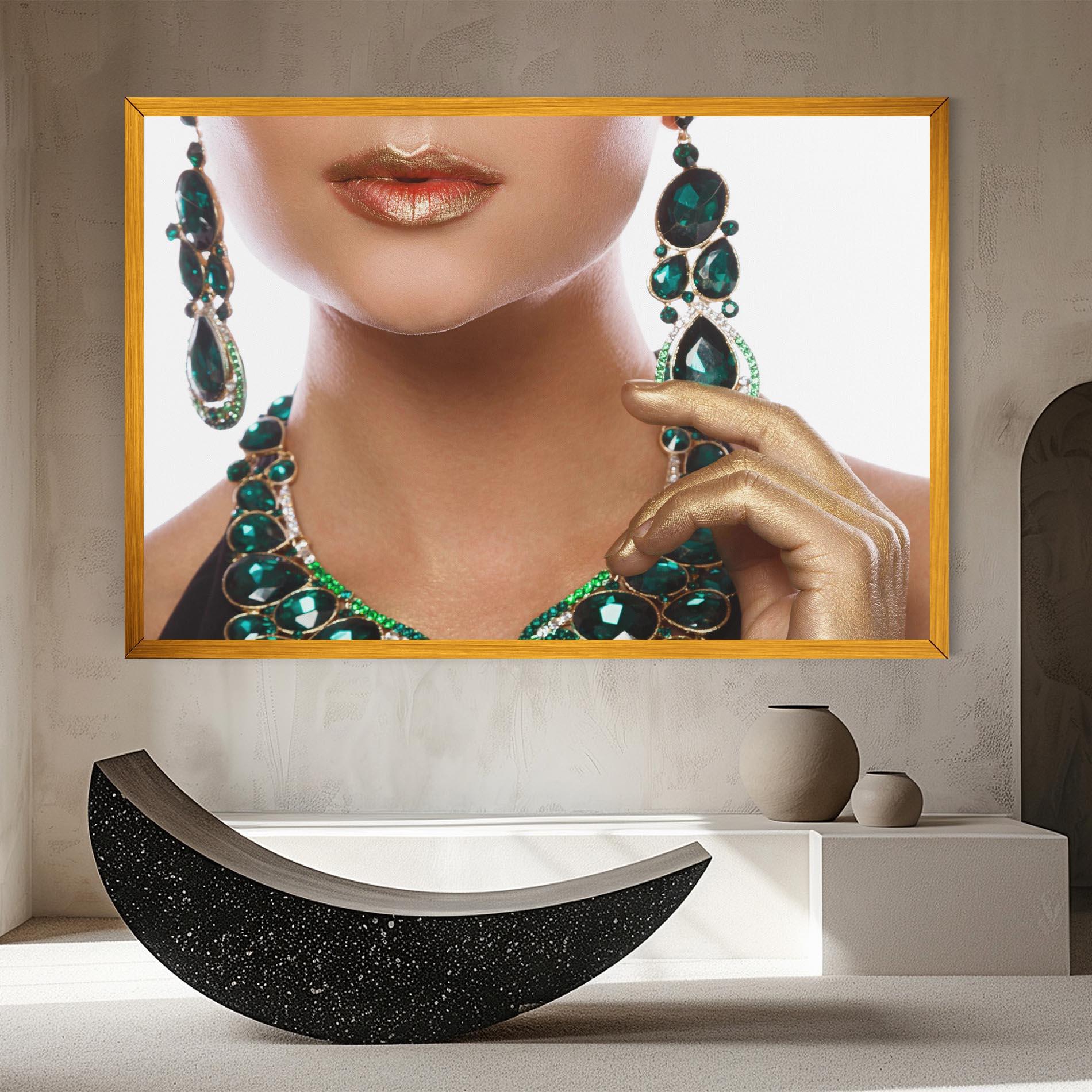 Vászonkép Green Accessory mockup 8