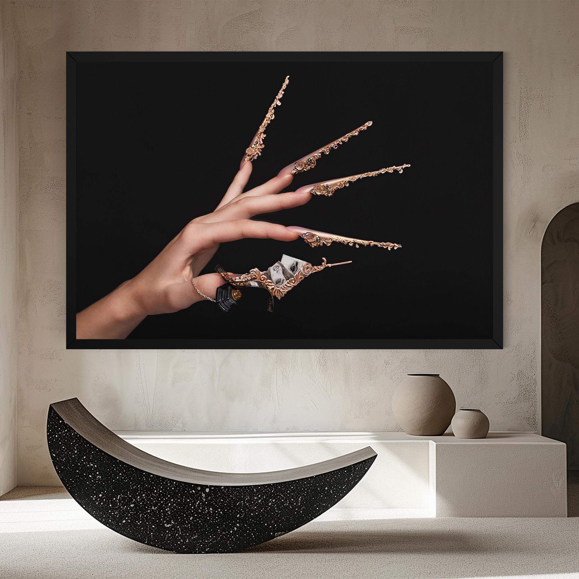 Vászonkép Creative Manicure mockup 8