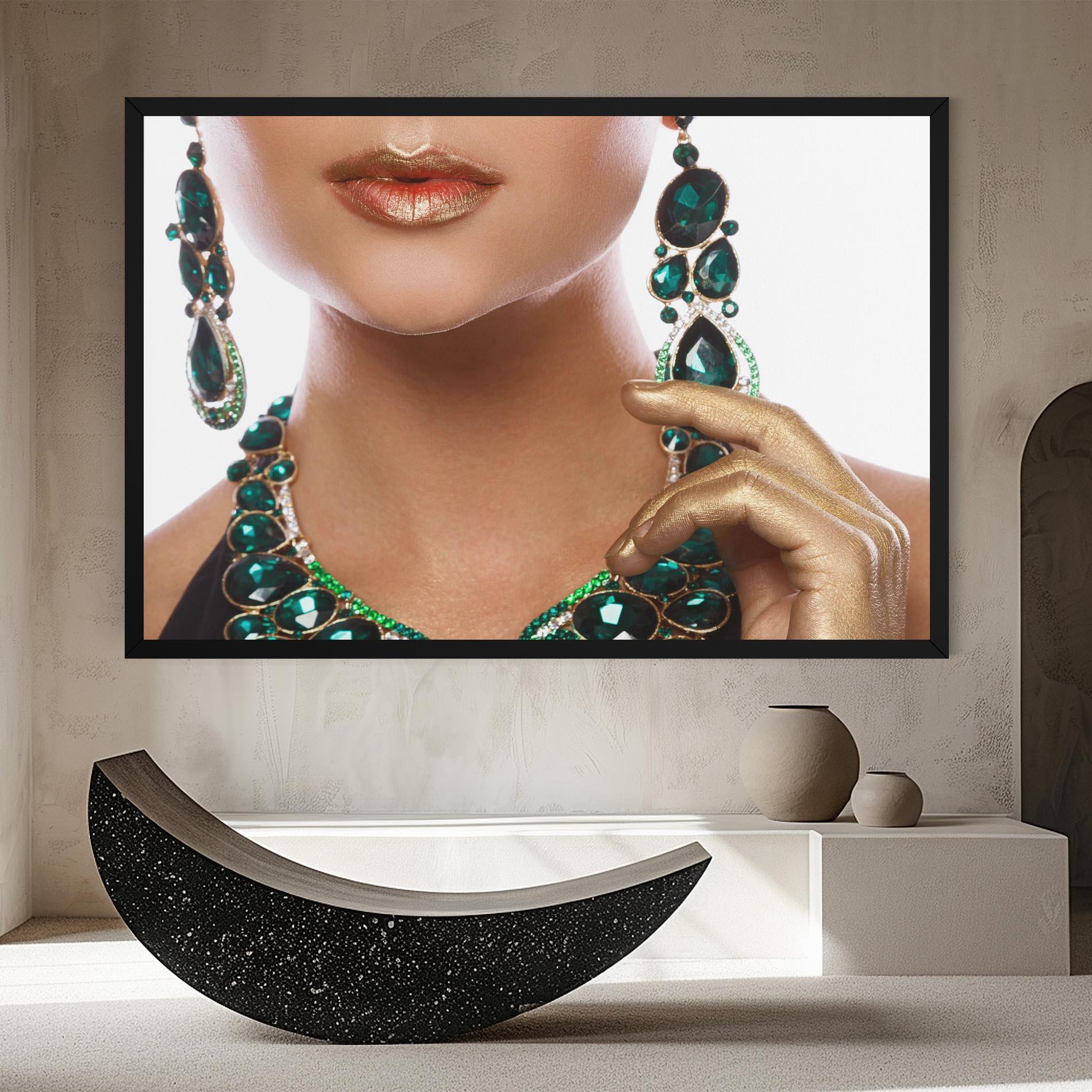 Vászonkép Green Accessory mockup 8