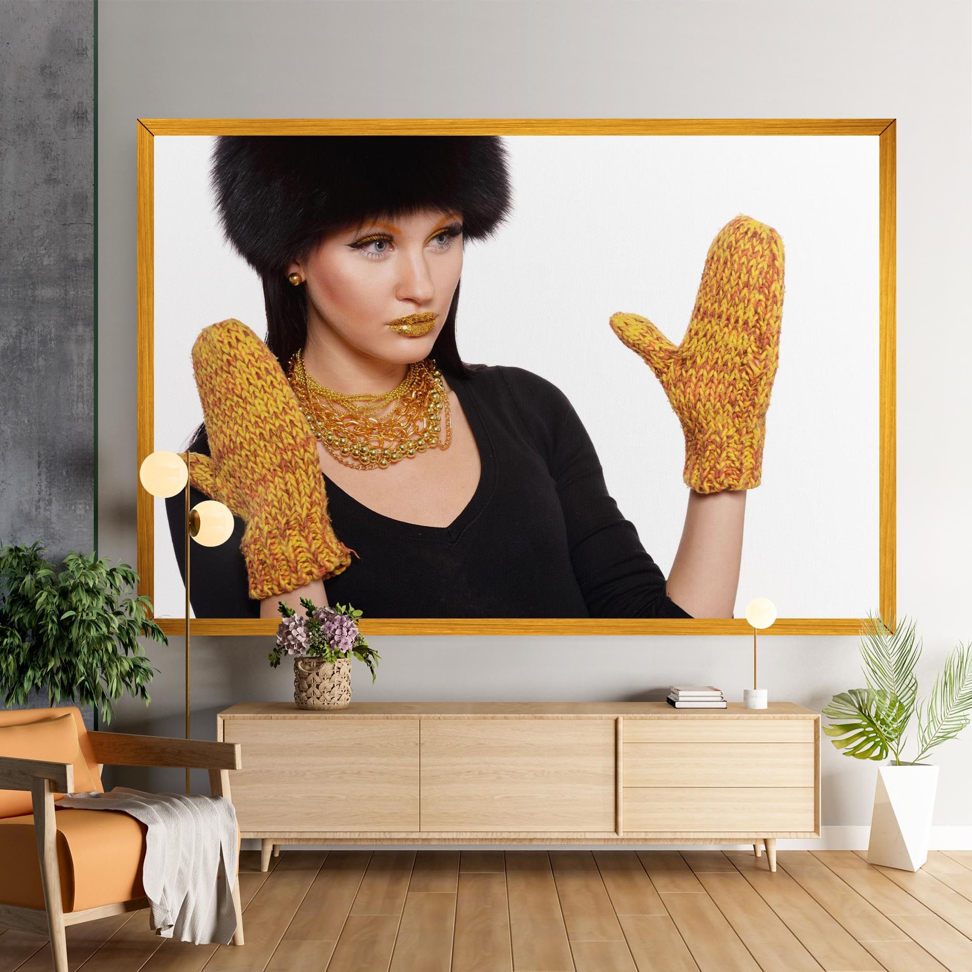 Gold Accessories mockup 9