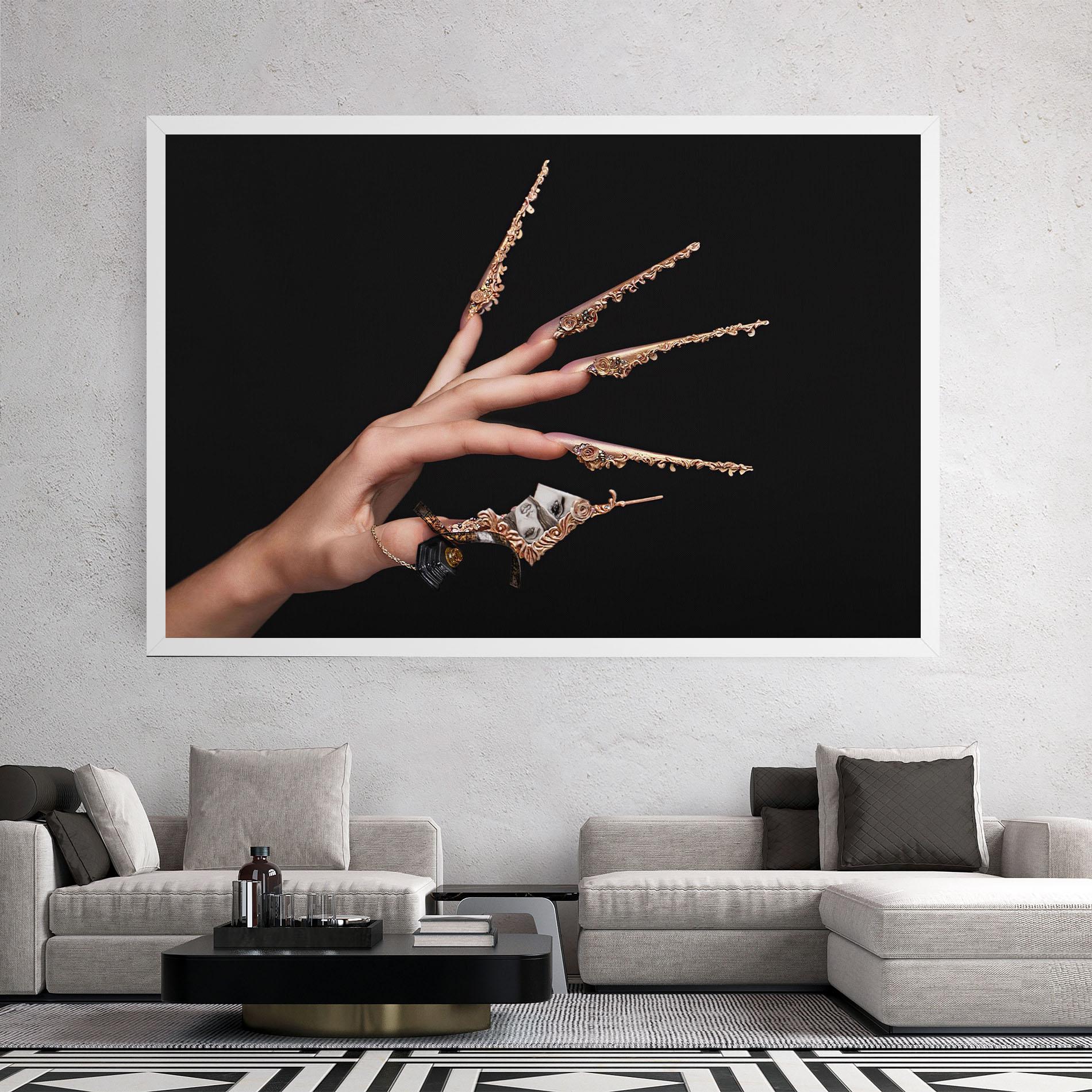 Vászonkép Creative Manicure mockup 2